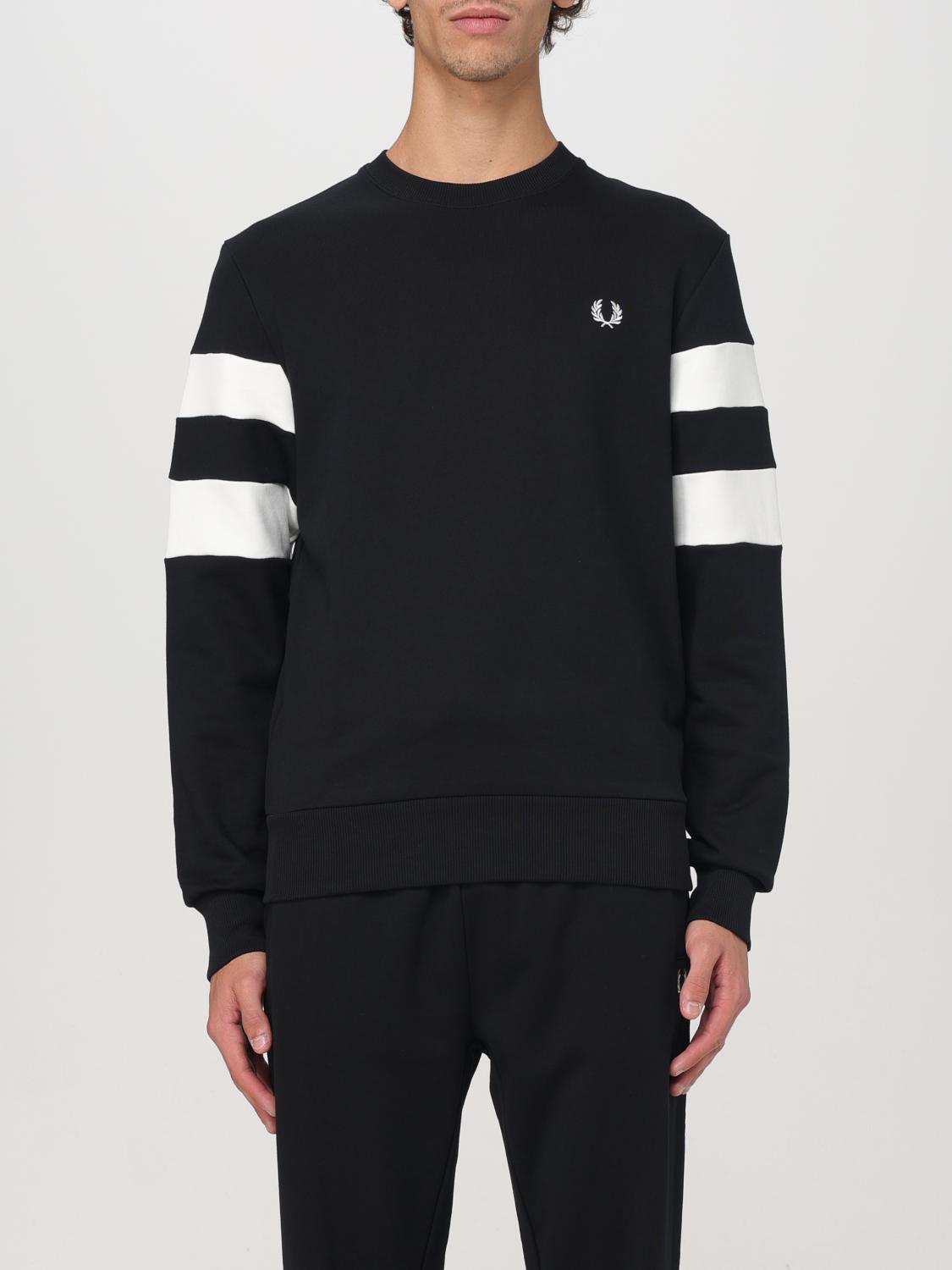 Shop Fred Perry Sweater  Men Color Black In Schwarz