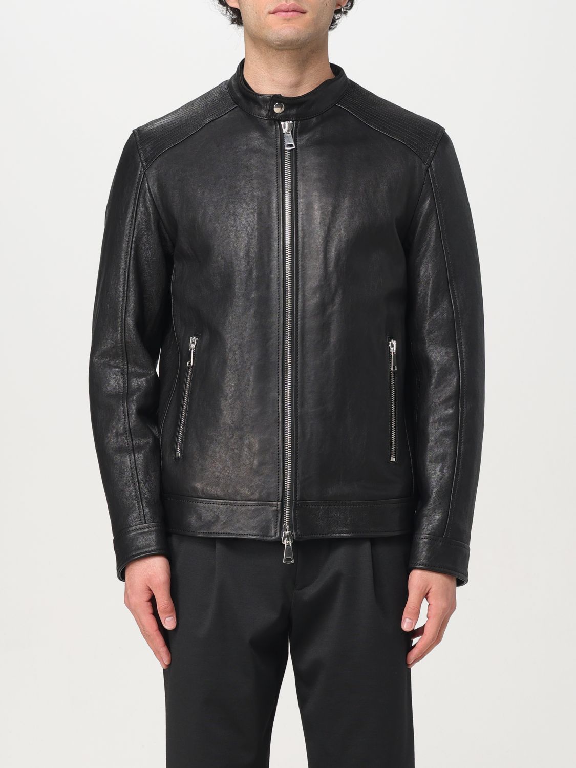 Dondup Jacket  Men Color Black In Schwarz