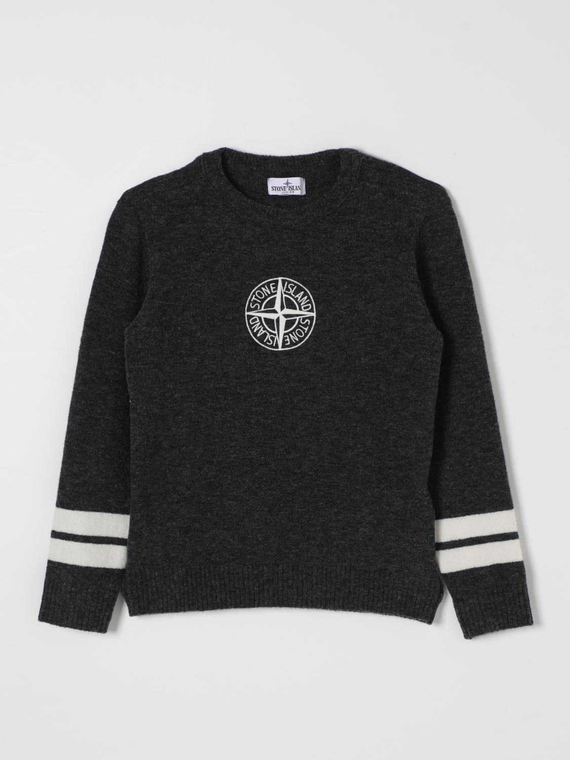 Stone Island Sweater In Grau