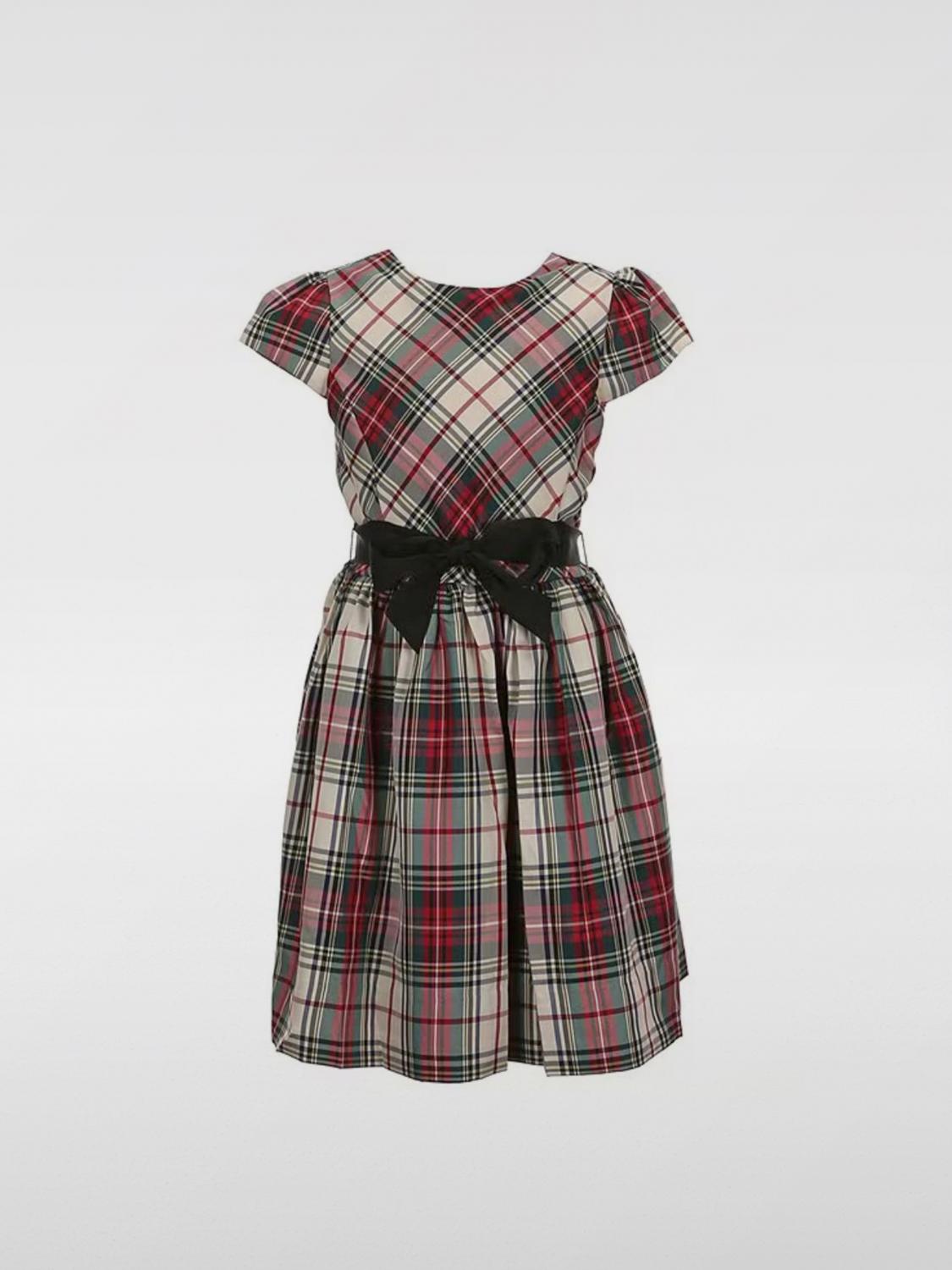Polo Ralph Lauren Dress Kids Color Multicolor In Bunt