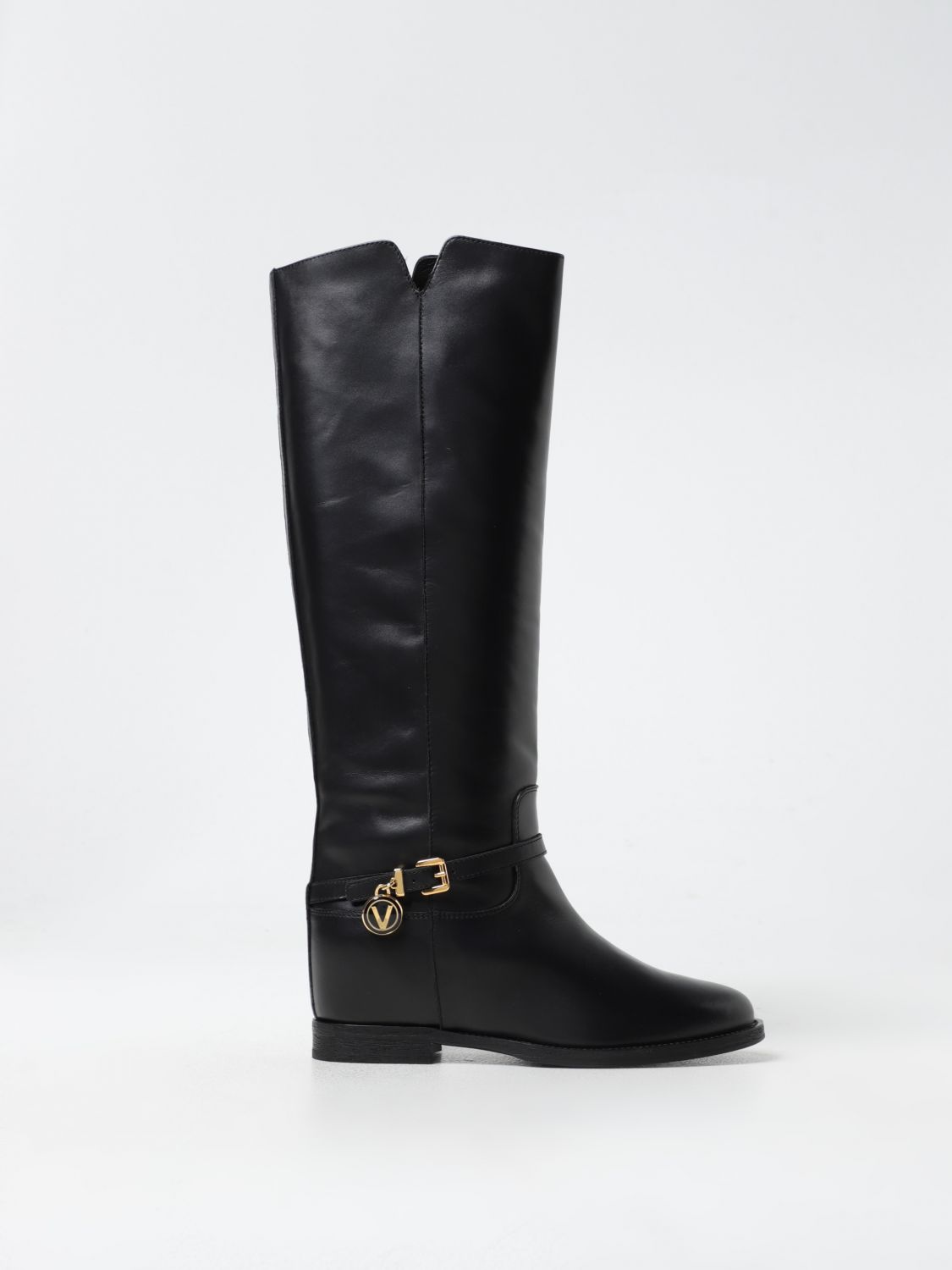 Shop Via Roma 15 Boots  Woman Color Black In Schwarz