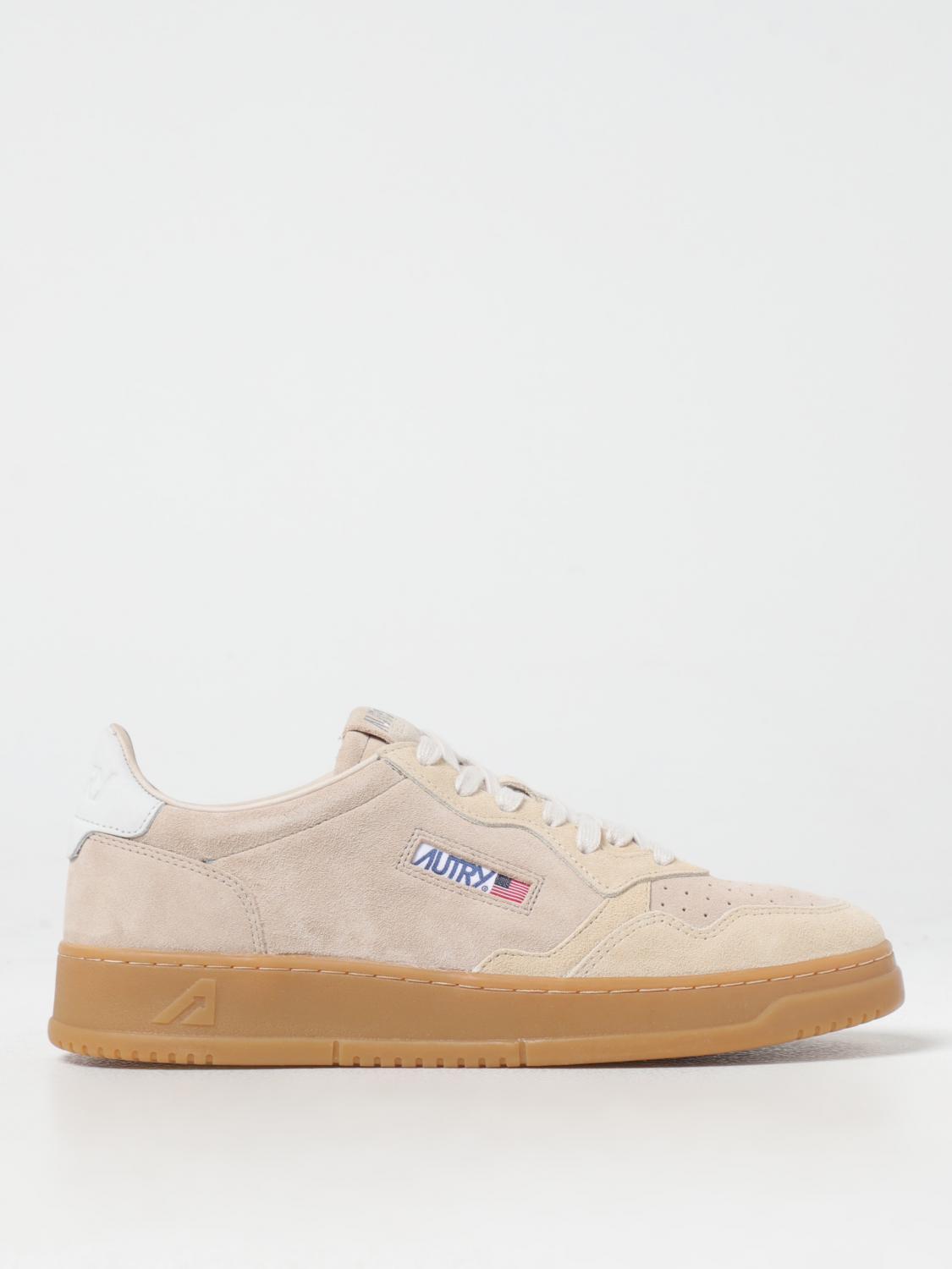 Shop Autry Sneakers  Men Color Beige