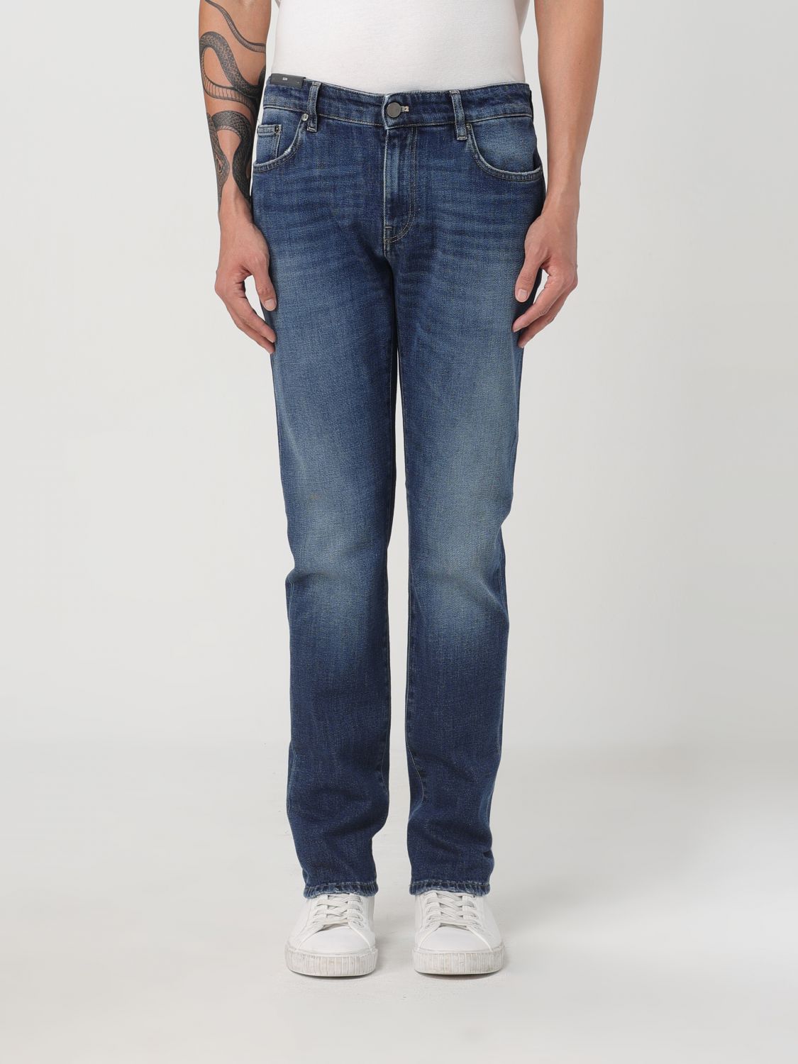 Shop Pt Torino Jeans  Men Color Blue In Blau