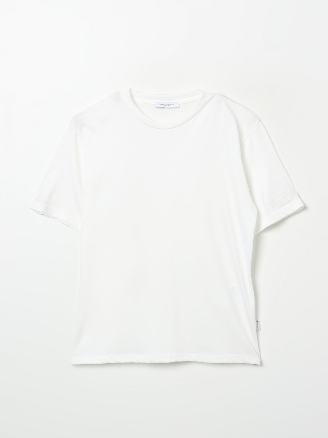 Shop Paolo Pecora T-shirt  Kids Color White In Weiss