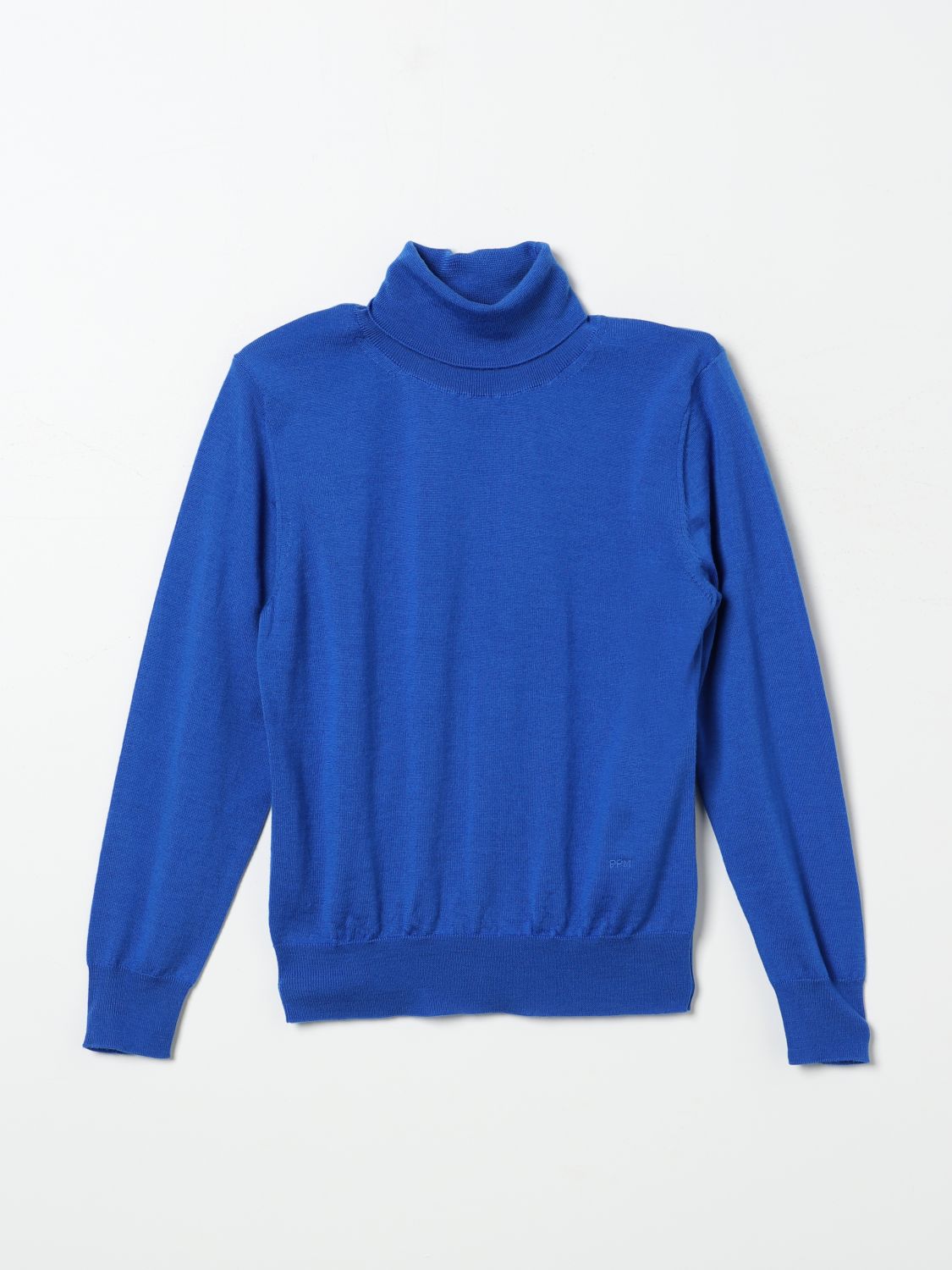 Shop Paolo Pecora Sweater  Kids Color Blue In Blau