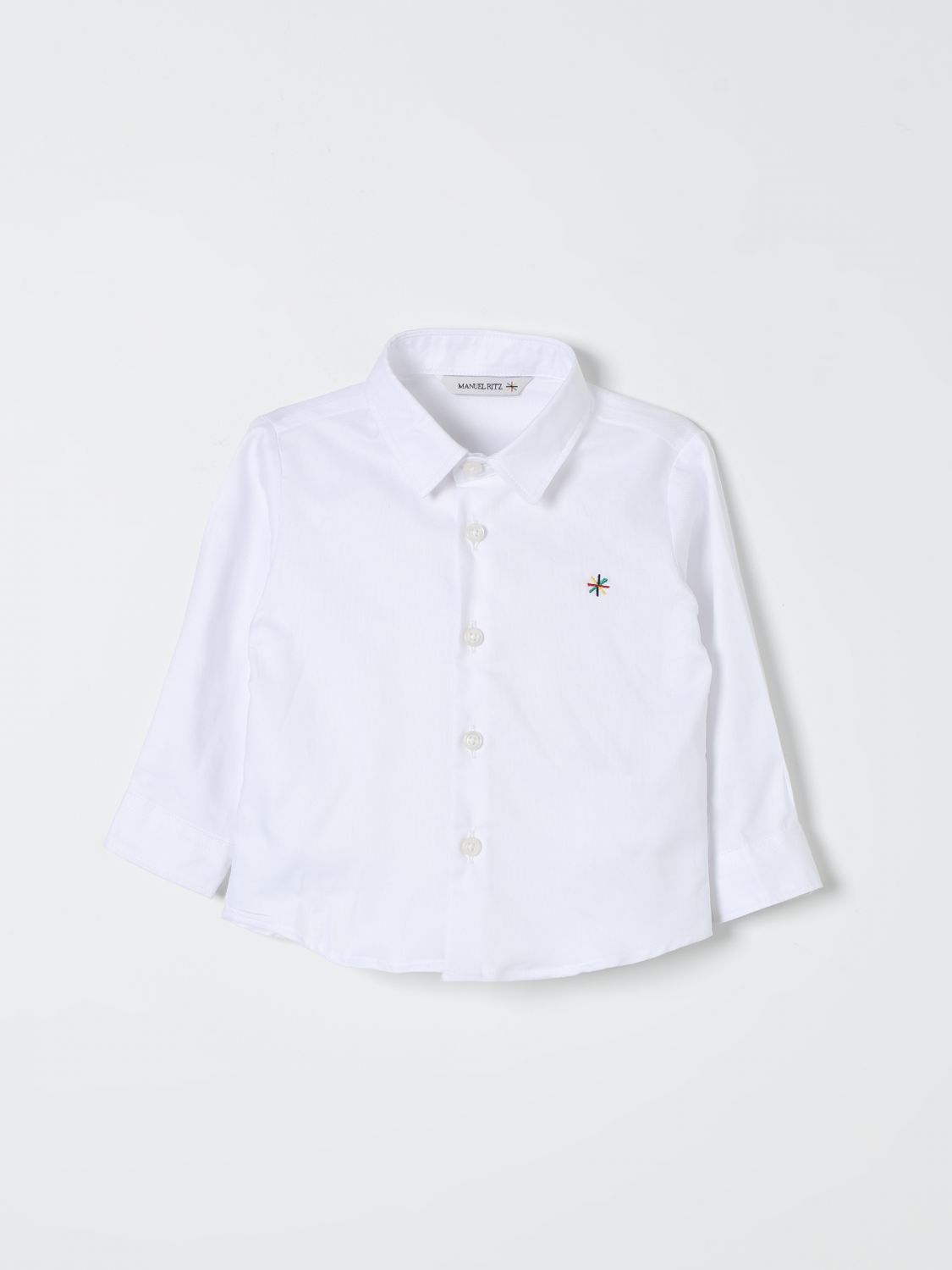 Shop Manuel Ritz Shirt Kids Color White In Weiss