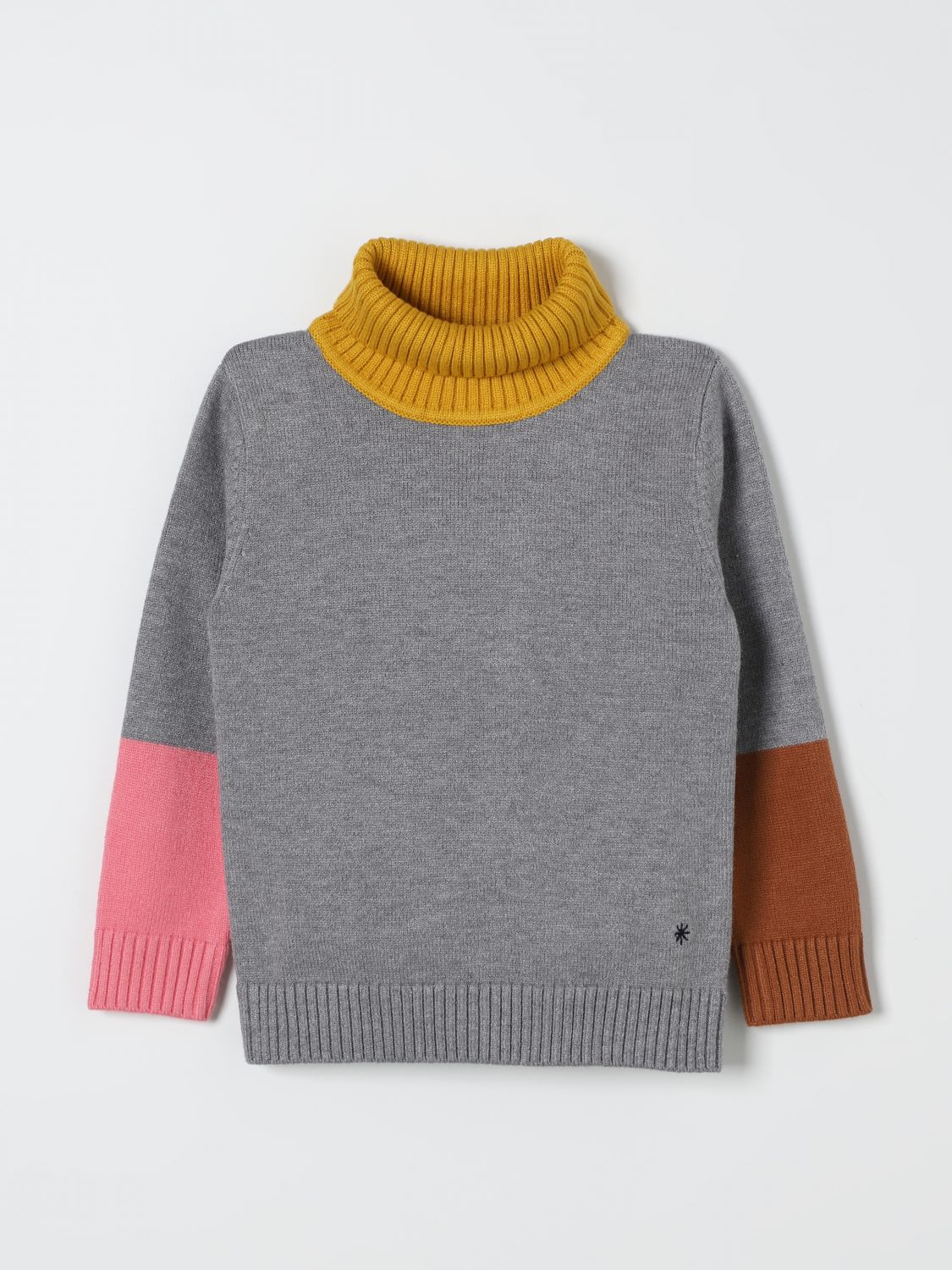 Shop Manuel Ritz Sweater  Kids Color Grey In Grau