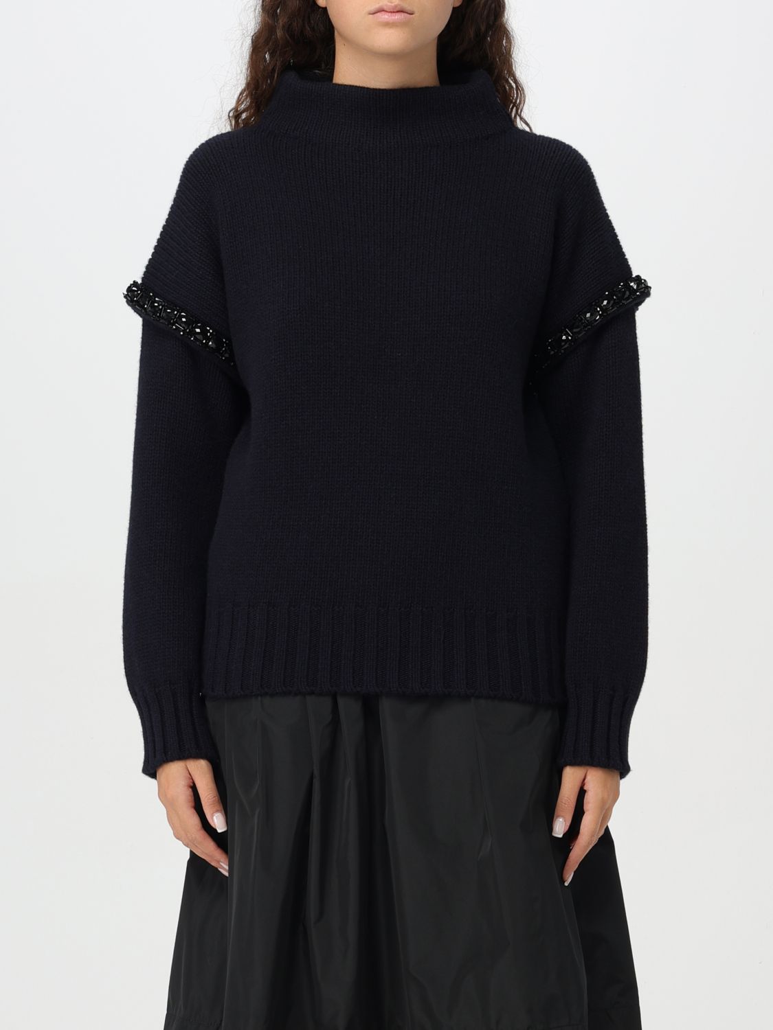 Shop Max Mara Sweater  Woman Color Marine