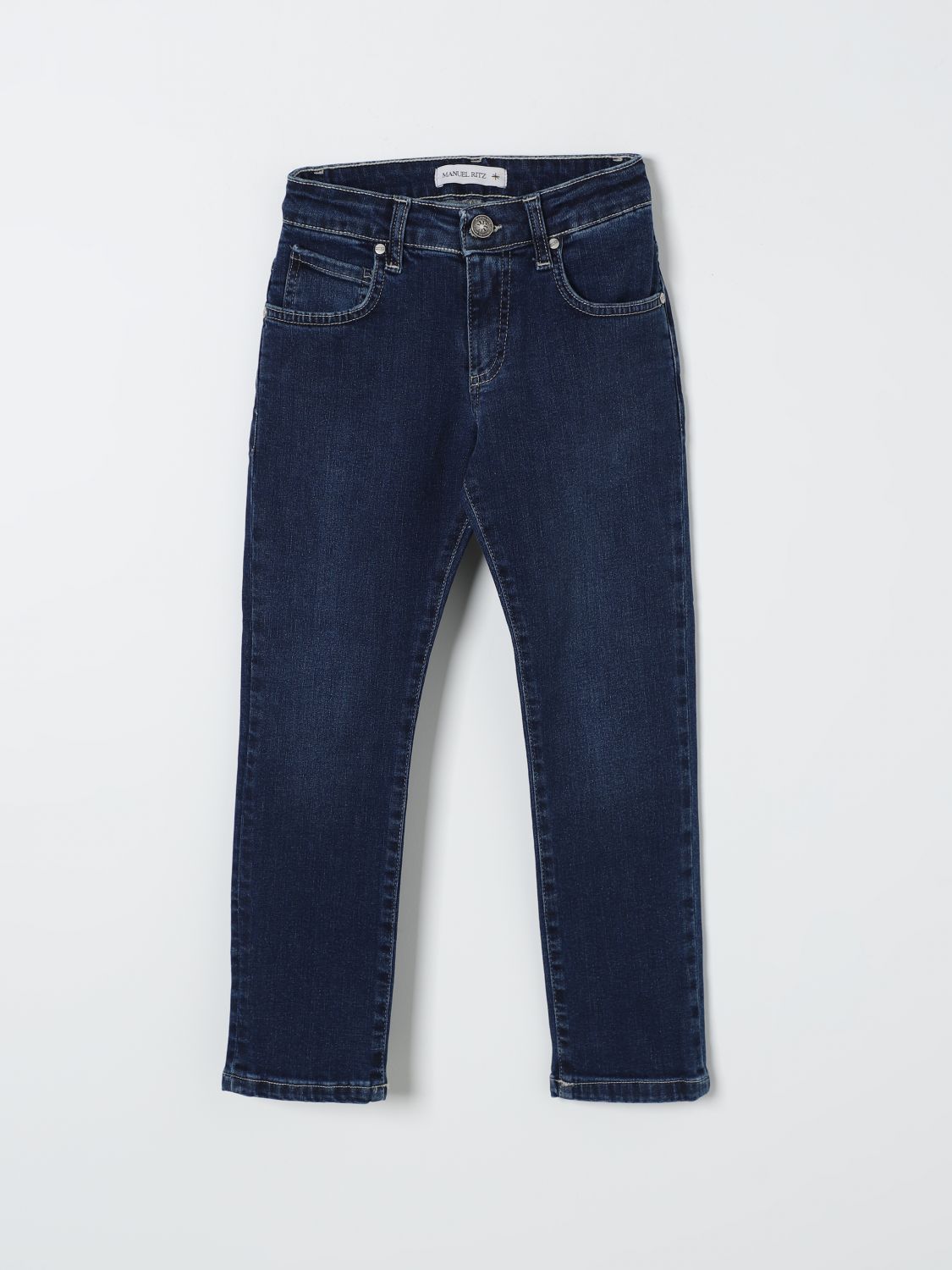 Shop Manuel Ritz Jeans  Kids Color Blue In Blau