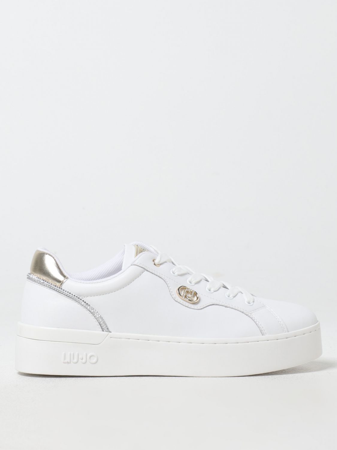 Shop Liu •jo Sneakers Liu Jo Woman Color White In Weiss