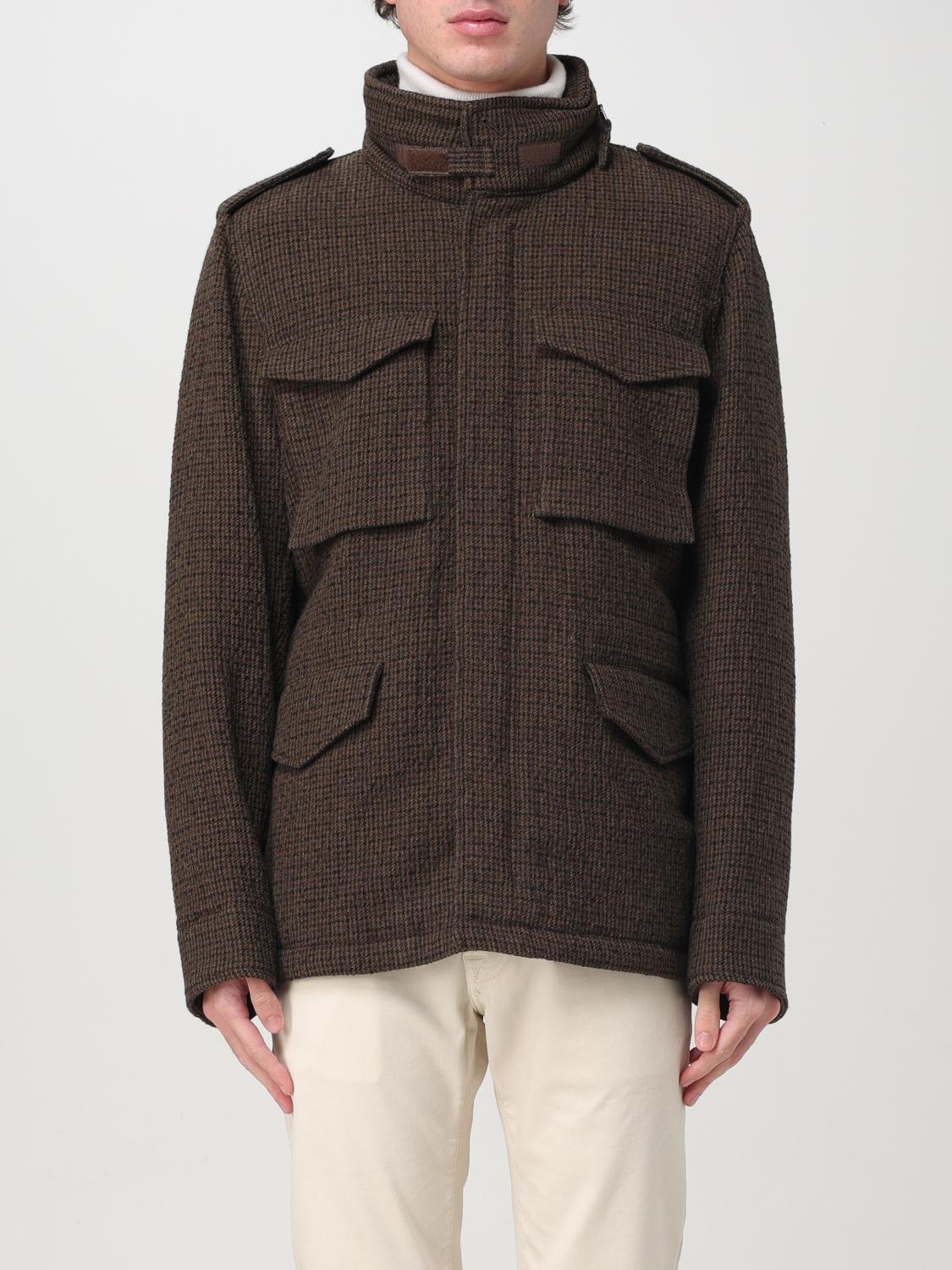 Aspesi Man Jacket In Braun