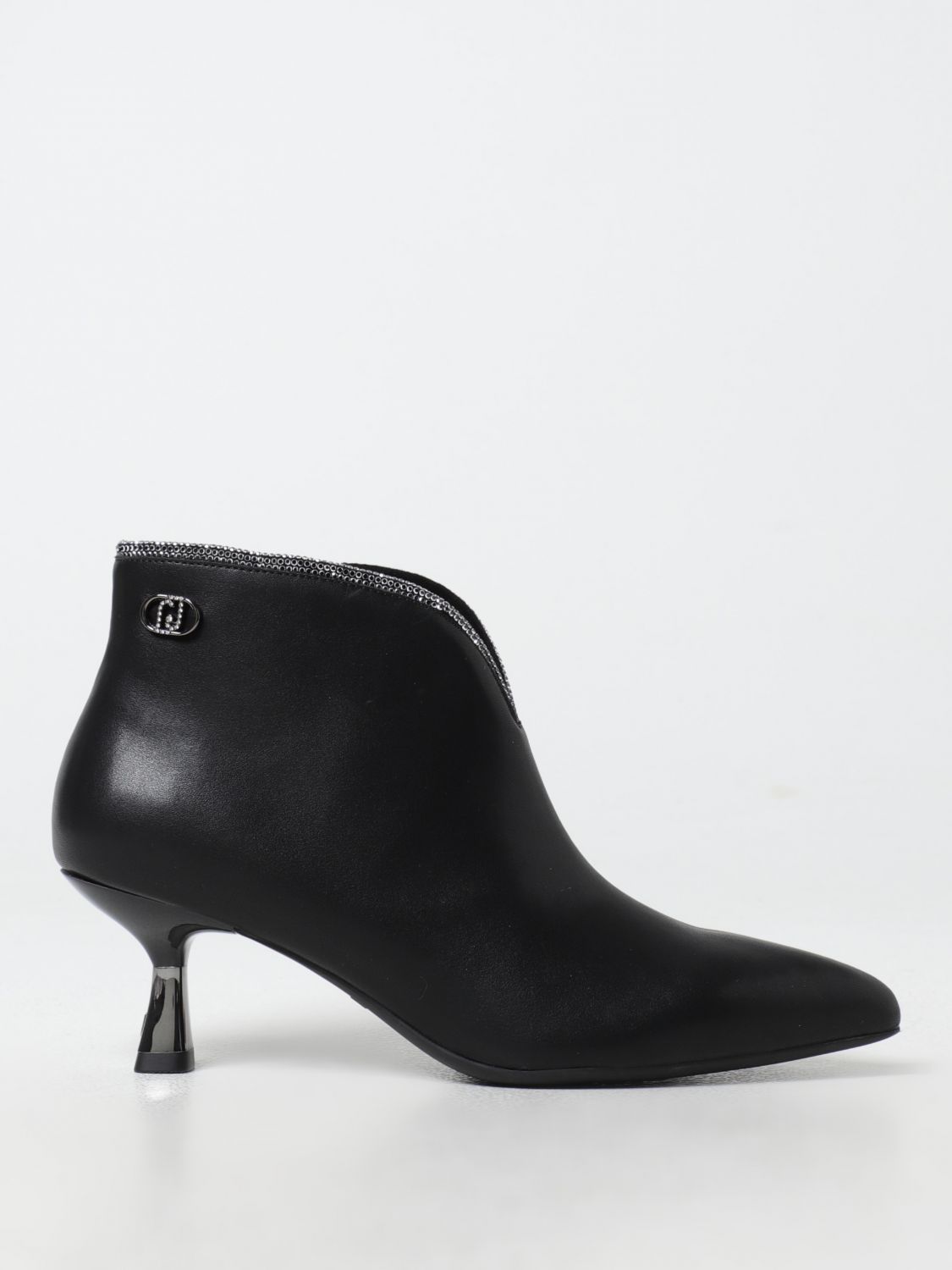 Shop Liu •jo Heeled Booties Liu Jo Woman Color Black In Schwarz