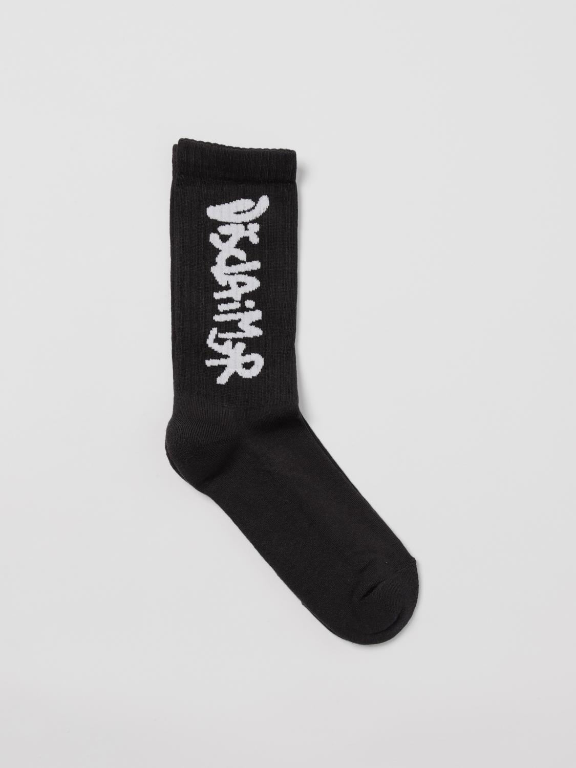 Disclaimer Socks  Men Color Black In Schwarz