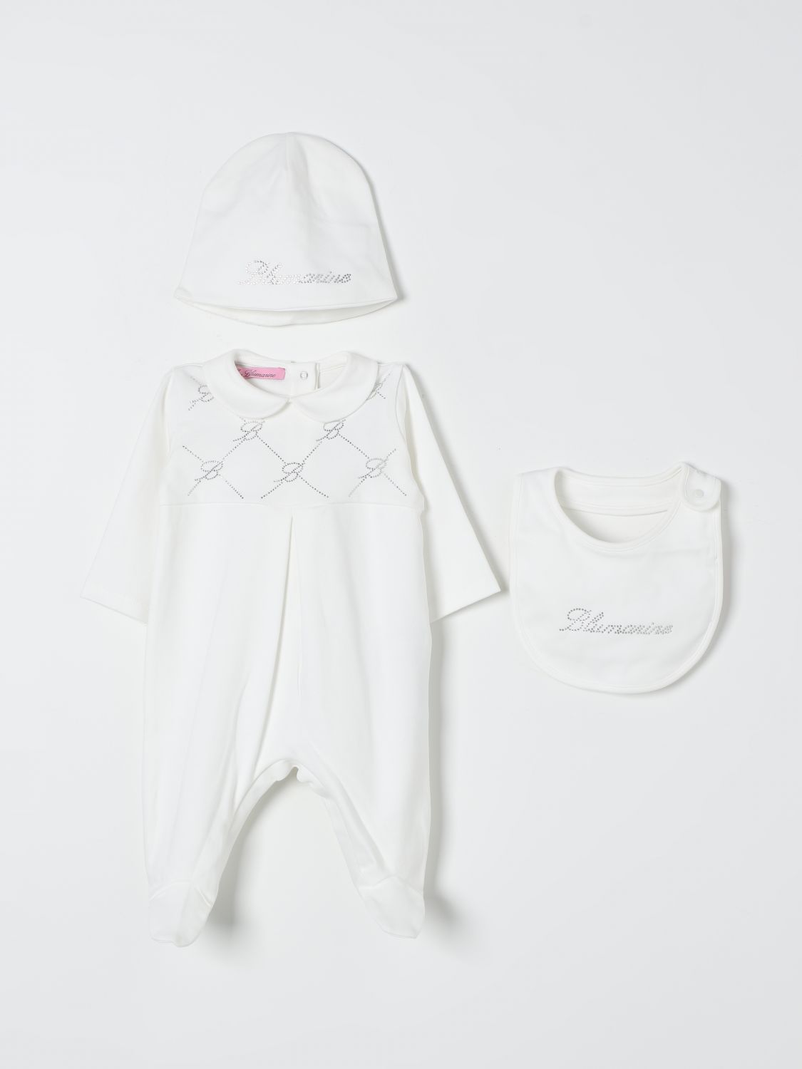 Shop Miss Blumarine Tracksuits  Kids Color White In Weiss