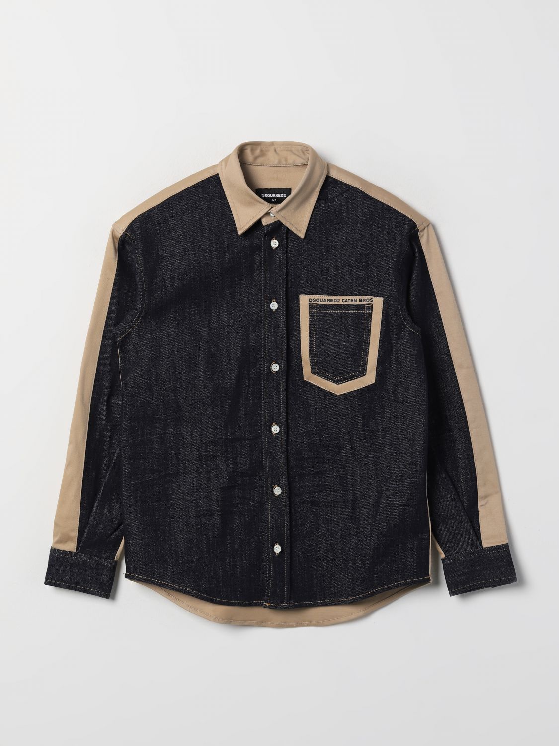 Dsquared2 Shirt  Kids Color Sand