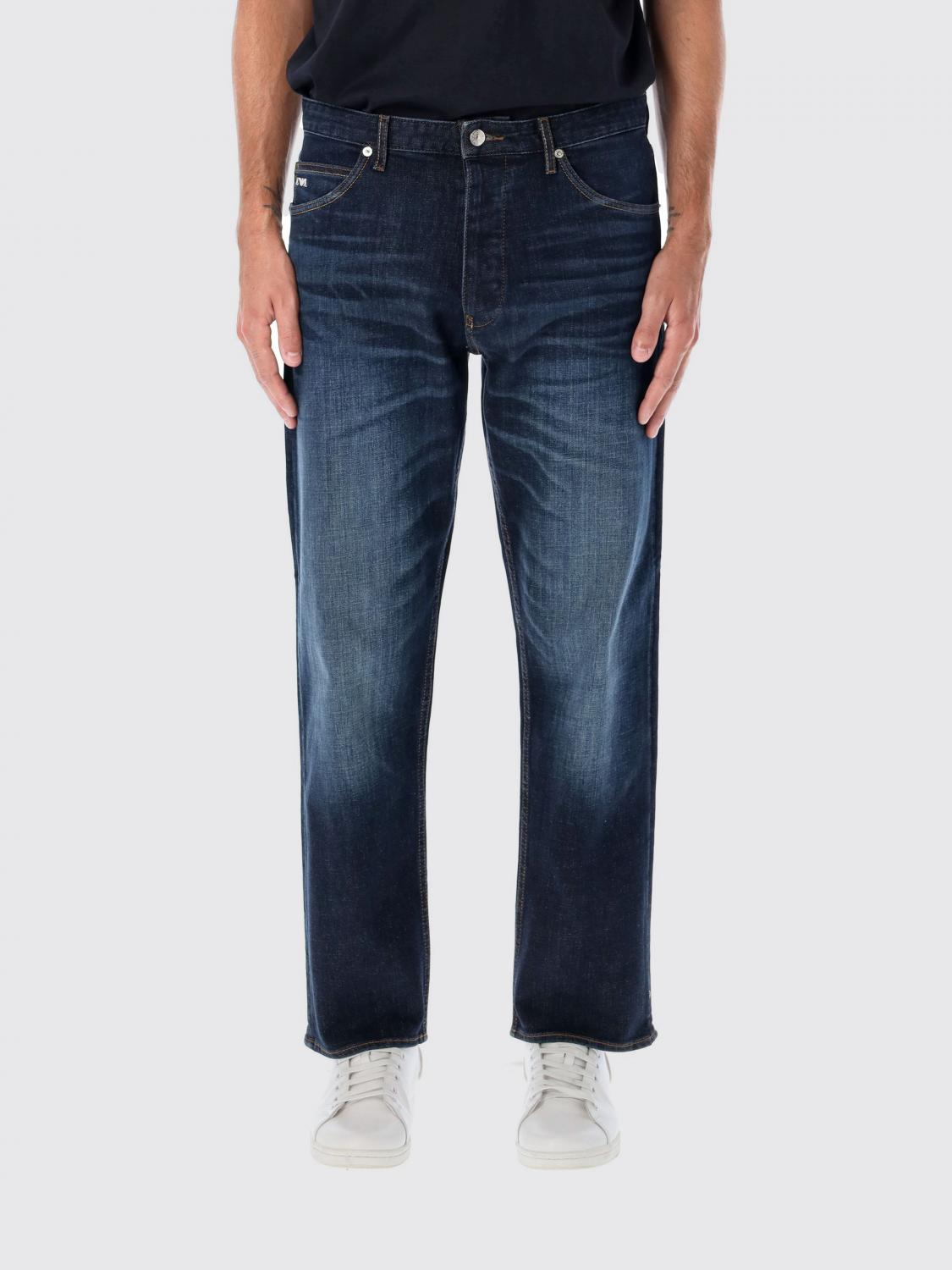 Emporio Armani 5 Pockets Jeans In Denim