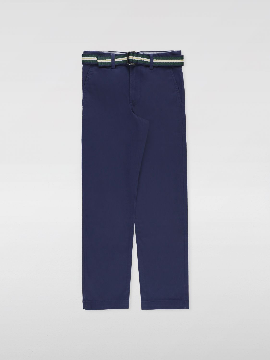 Shop Polo Ralph Lauren Pants  Kids Color Blue In Blau