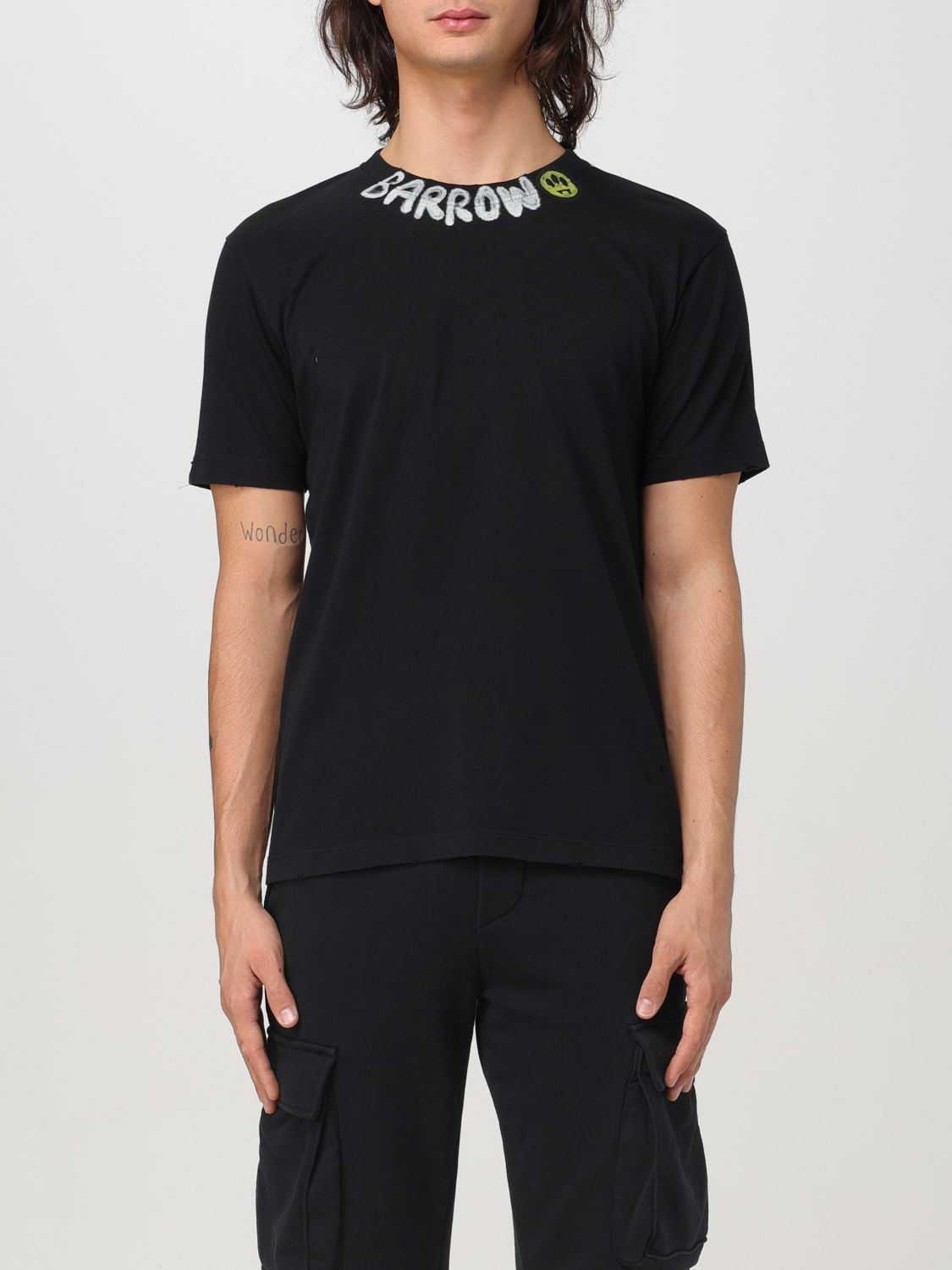 Barrow T-shirt  Men Color Black In Schwarz