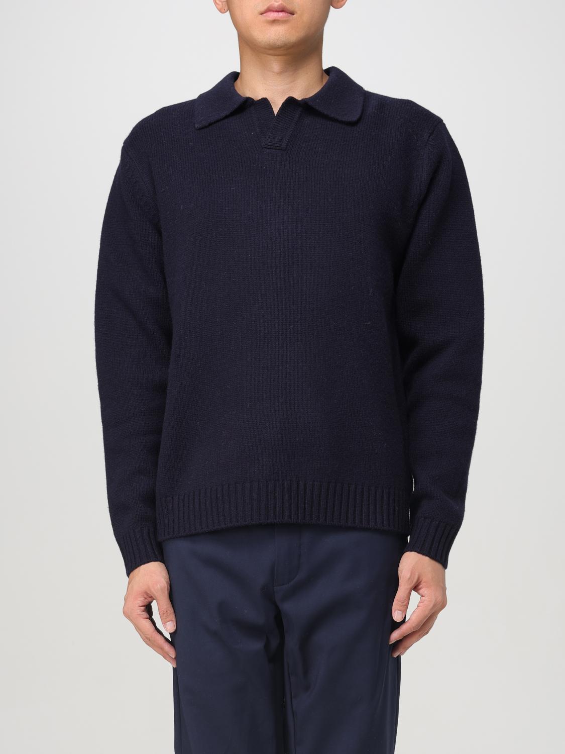 Shop Aspesi Sweater  Men Color Navy