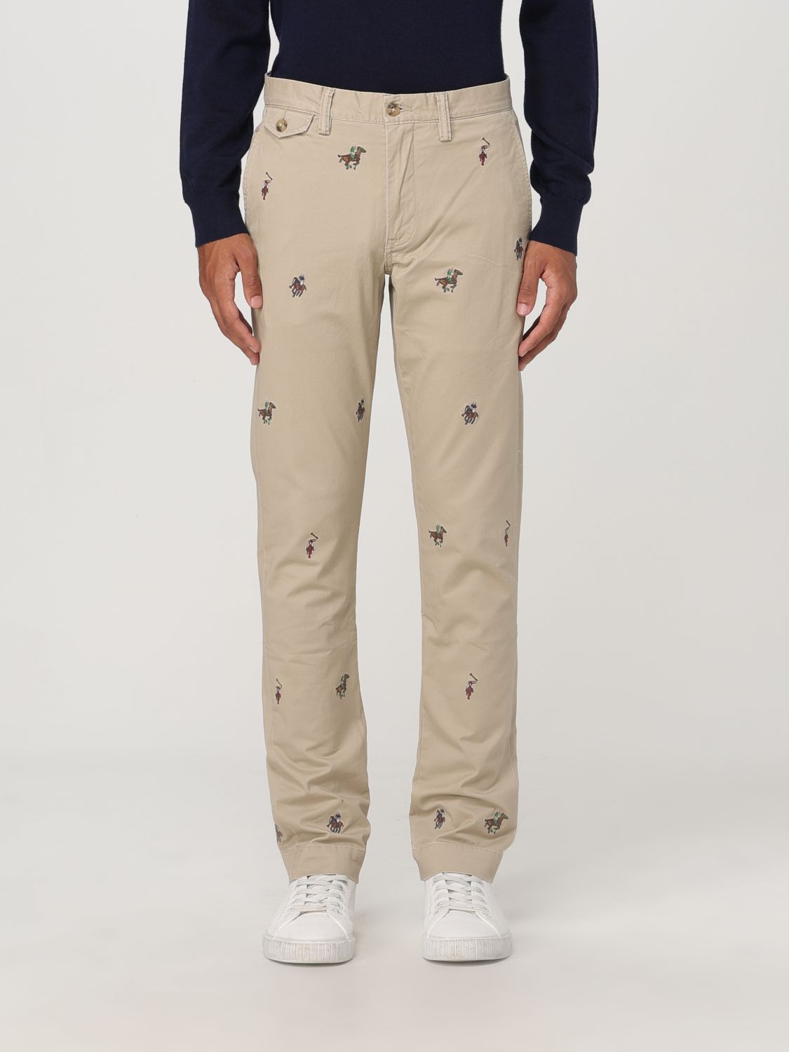 Shop Polo Ralph Lauren Pants  Men Color Beige