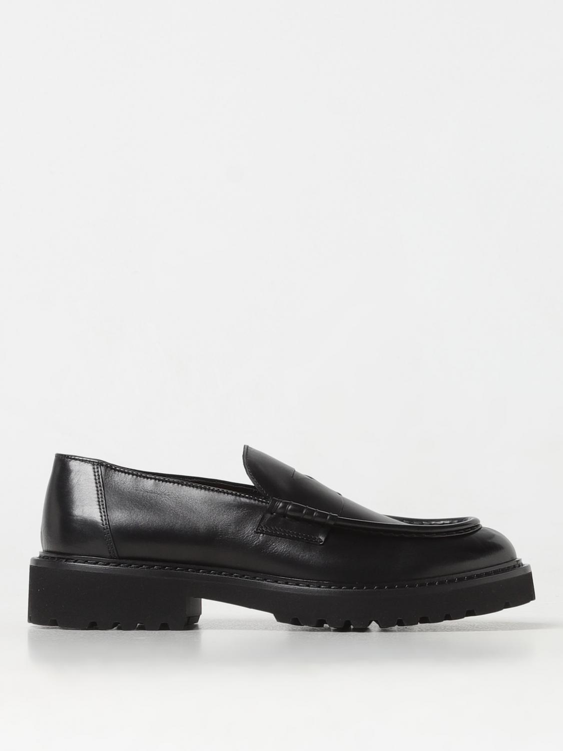 Shop Doucal's Loafers  Men Color Black In Schwarz