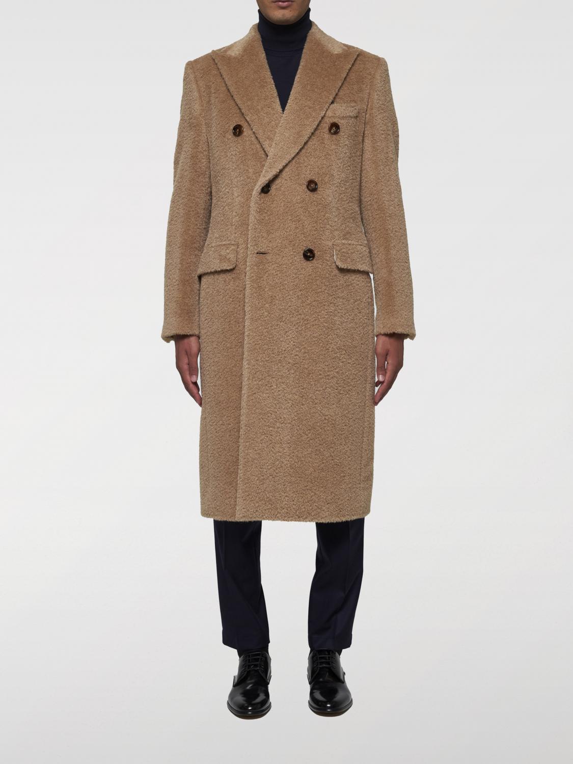 Coat DOLCE & GABBANA Men color Brown