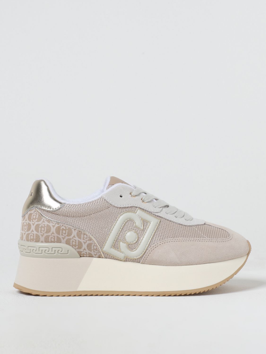 Shop Liu •jo Sneakers Liu Jo Woman Color Beige