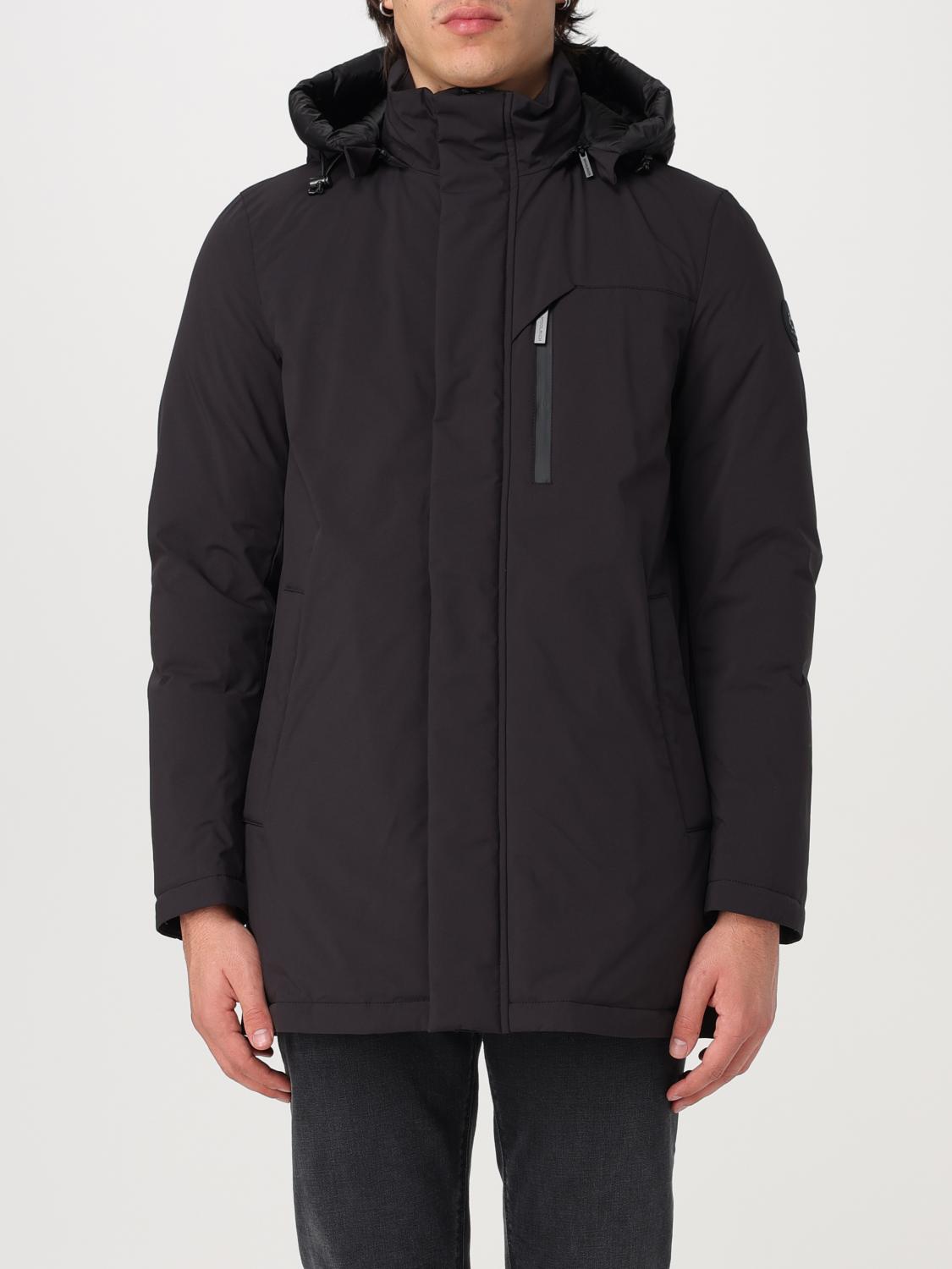 Shop Woolrich Jacket  Men Color Black In Schwarz