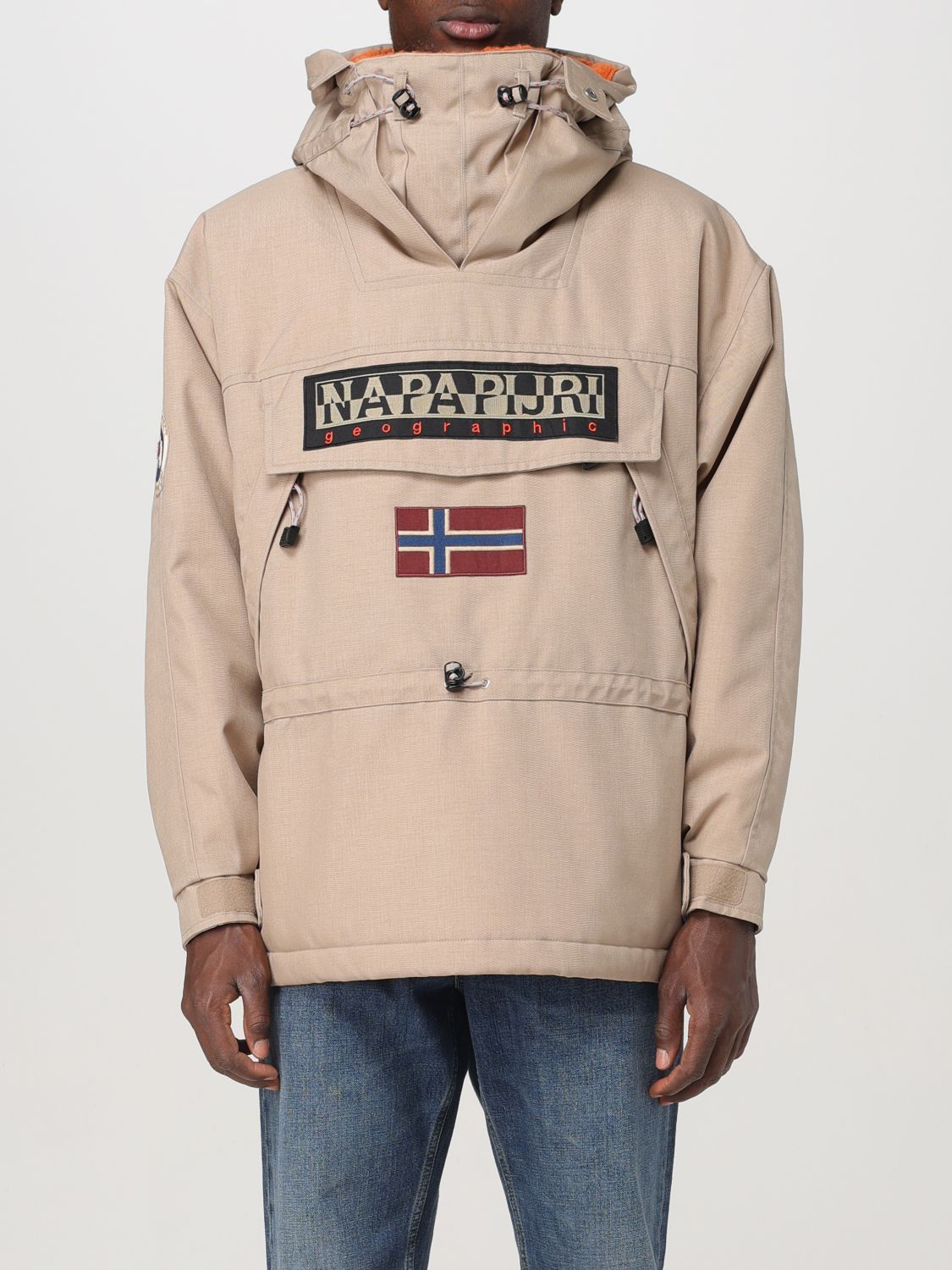 NAPAPIJRI JACKET NAPAPIJRI MEN COLOR BEIGE G16821022