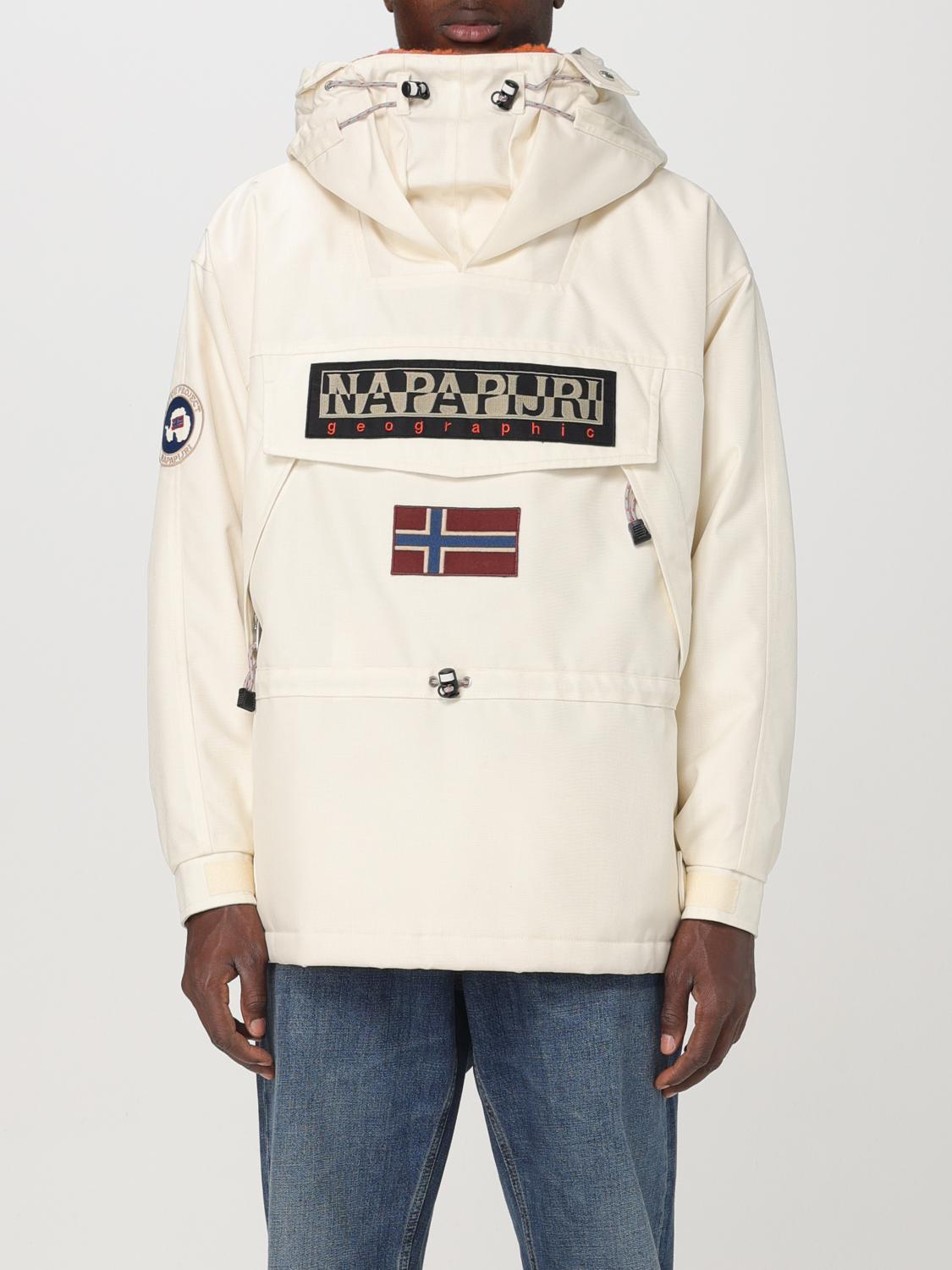 Napapijri Jacket  Men Color Dove Grey In Taubengrau
