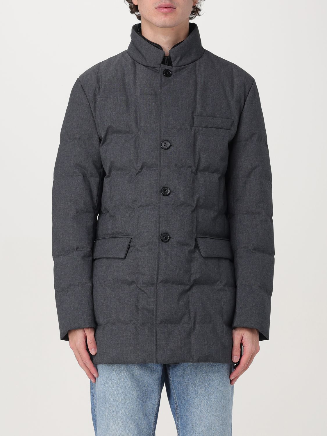 Fay Jacket  Men Color Grey In Grau