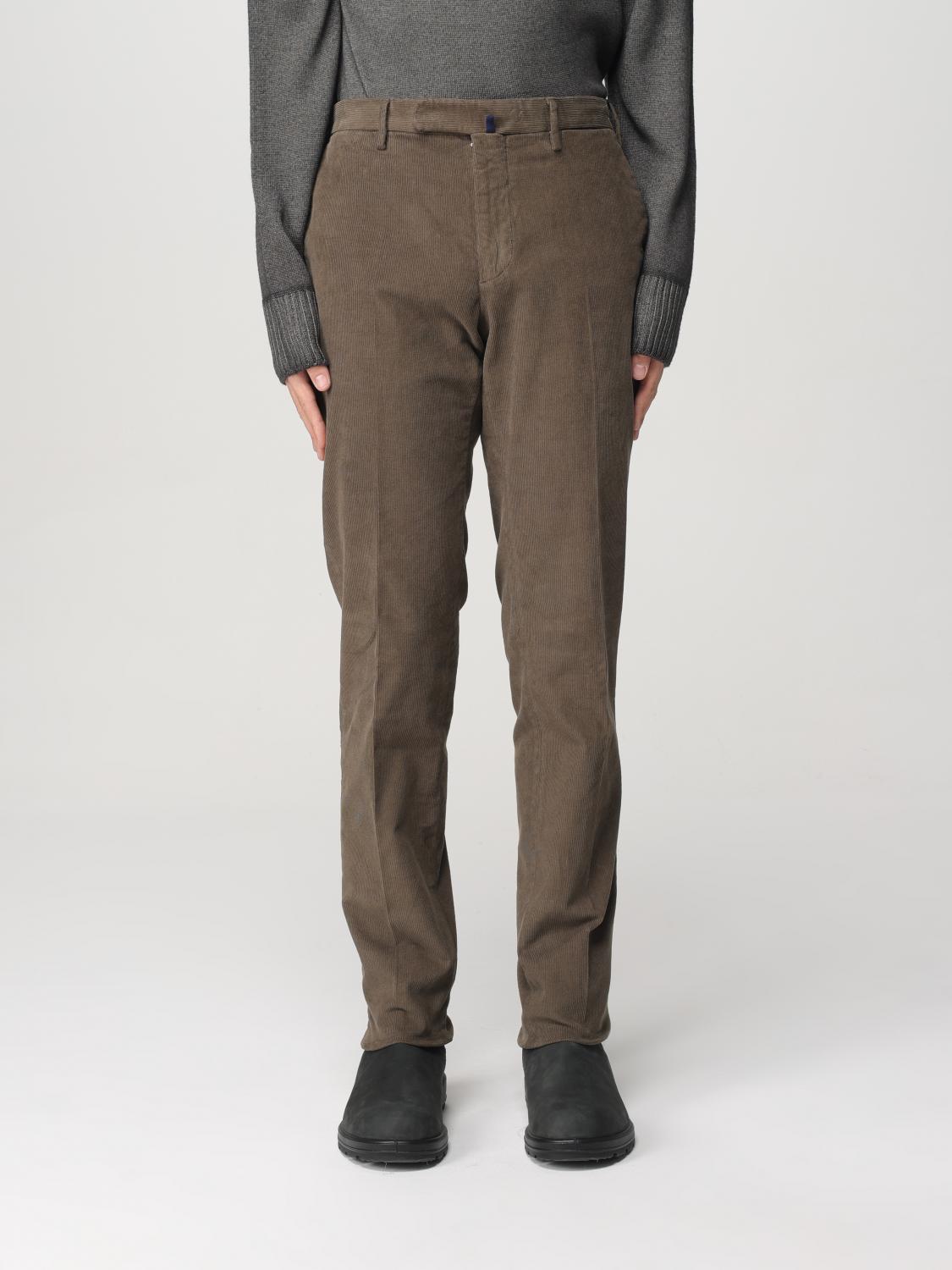 Incotex Pants Men Color Grass Green In Grasgrün