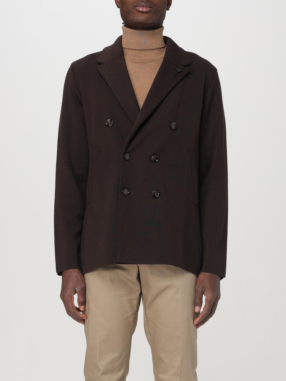 Shop Lardini Jacket  Men Color Dark