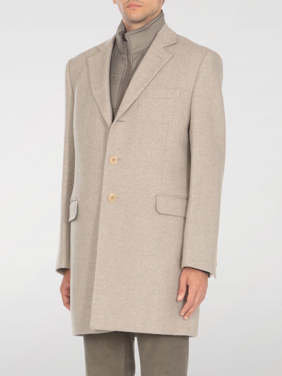 Shop Fay Coat  Men Color Beige