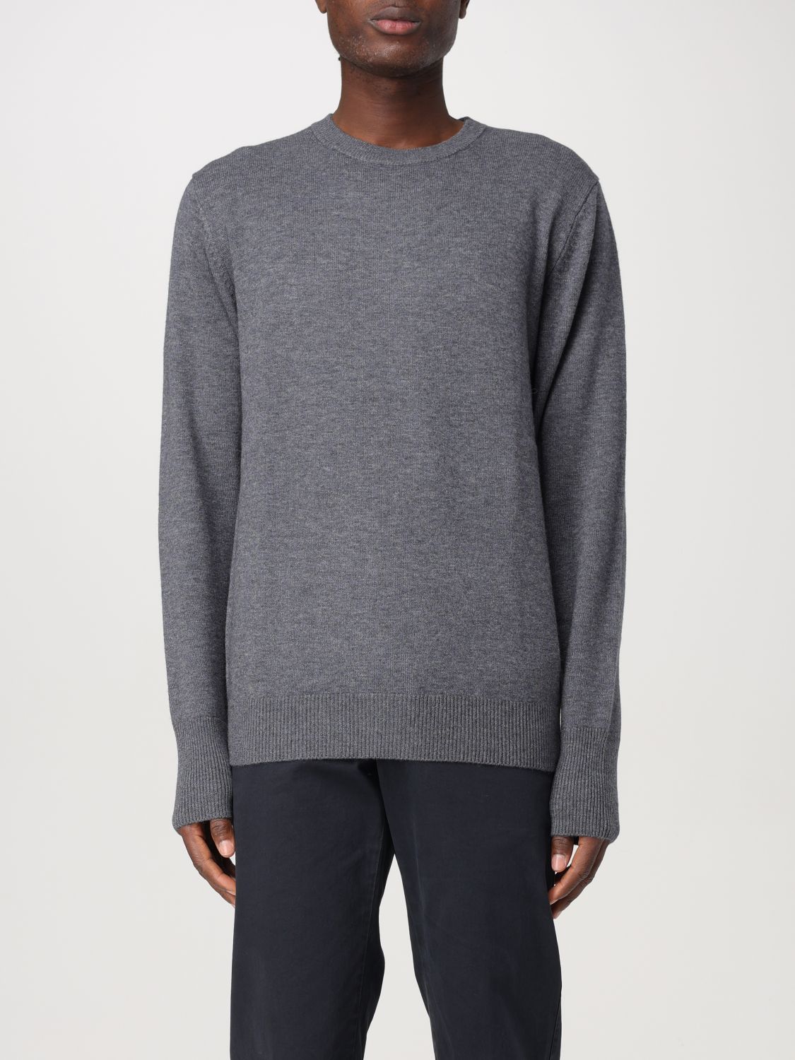 Shop Aspesi Sweater  Men Color Grey In Grau