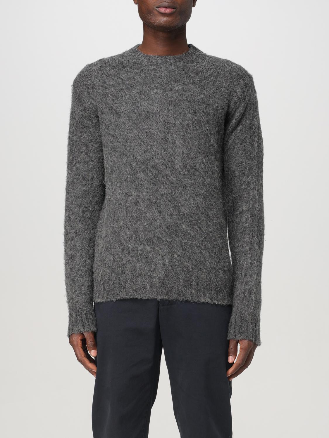 Shop Aspesi Sweater  Men Color Grey In Grau