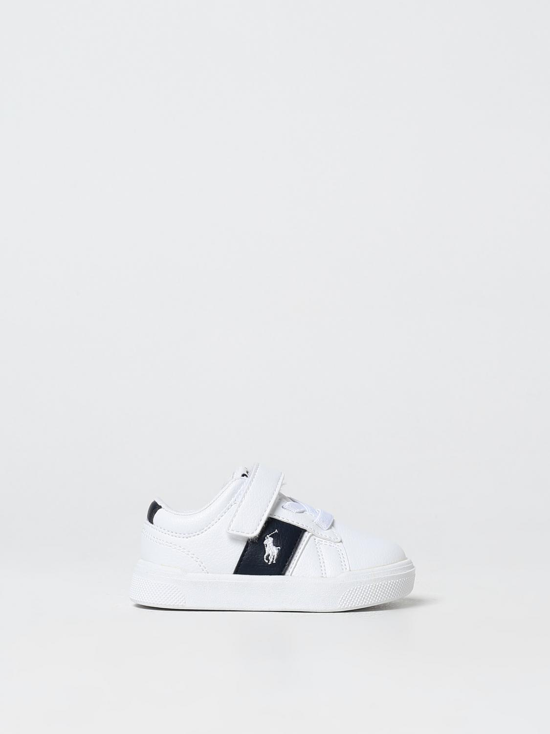 Shop Polo Ralph Lauren Sneakers  Kids Color White In Weiss