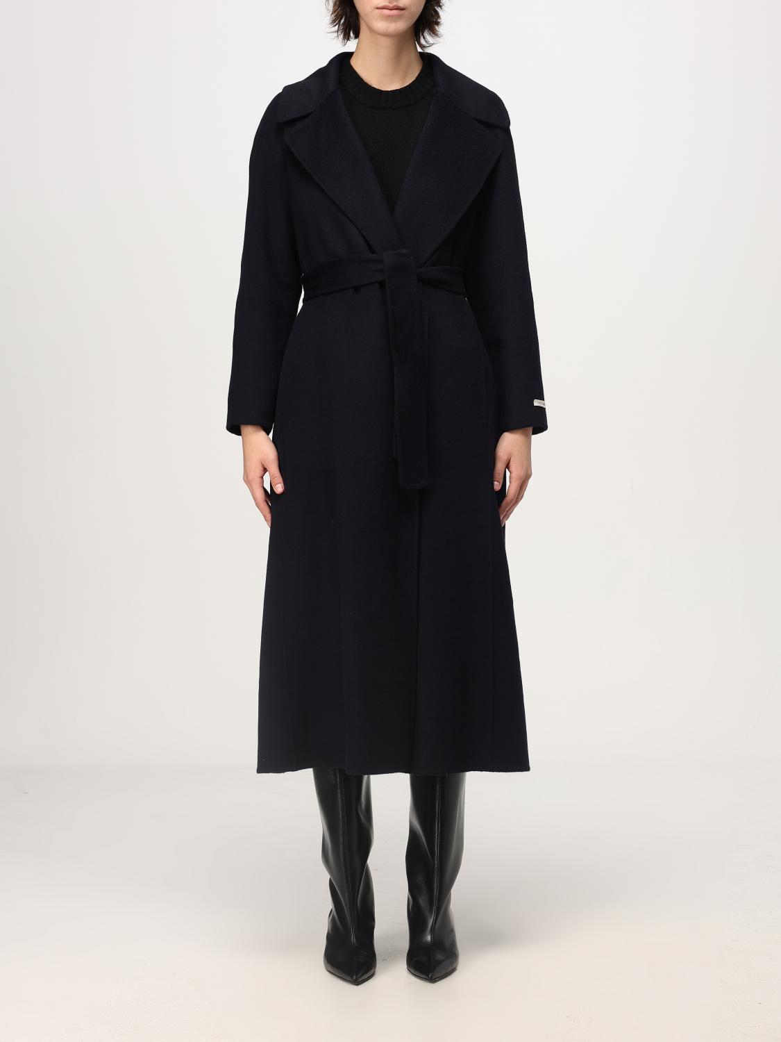 Paltò Coat Woman Color Black 1 In Schwarz 1