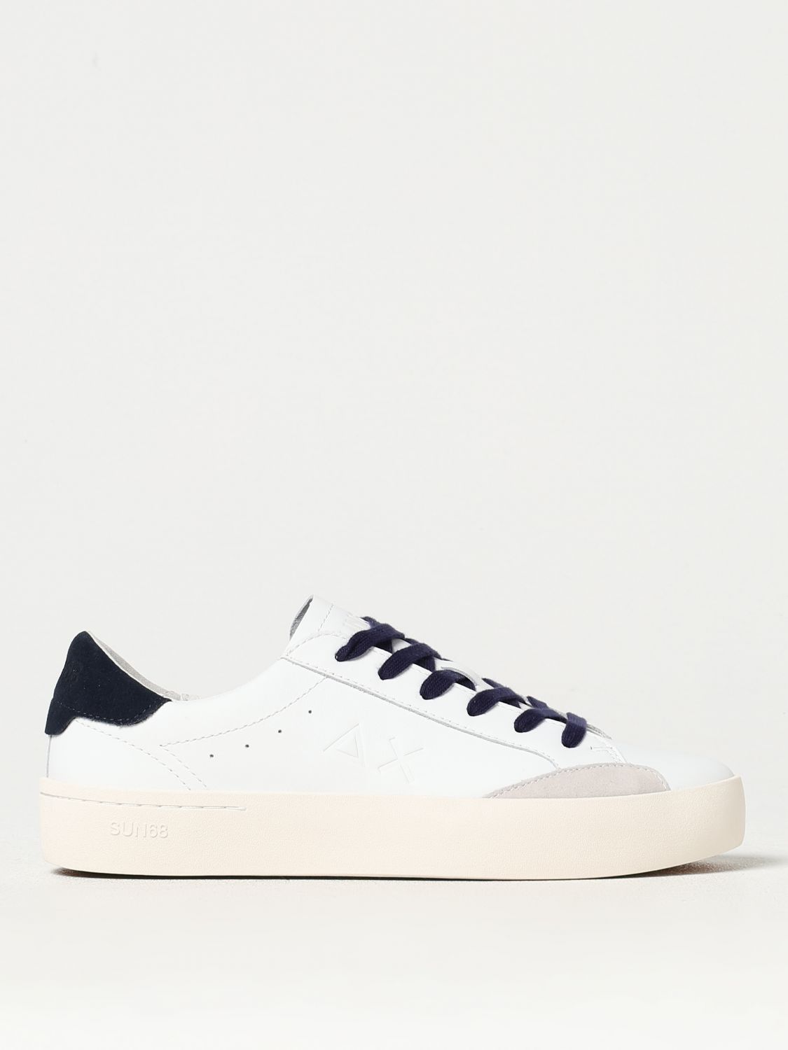 Shop Sun 68 Sneakers  Men Color White In Weiss