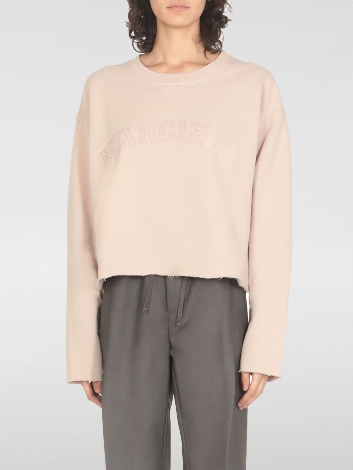 MAISON MARGIELA SWEATER MAISON MARGIELA WOMAN COLOR PINK G17323010