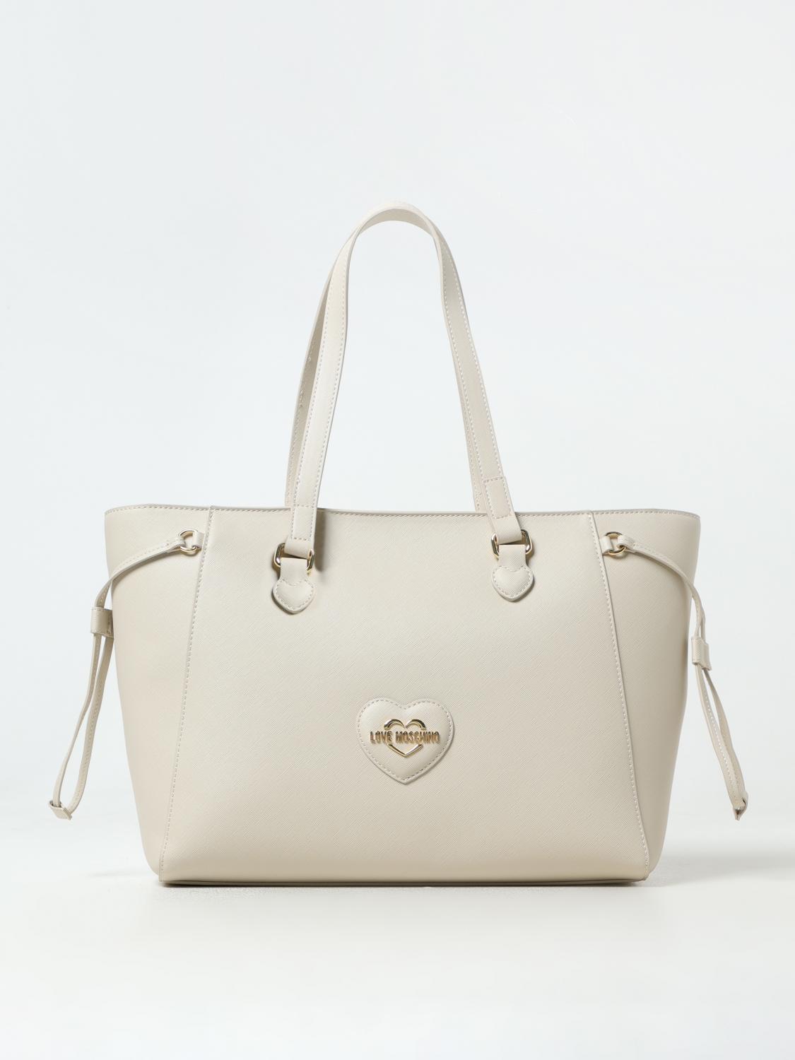 Love Moschino Shoulder Bag  Woman Color Ivory In Ivory