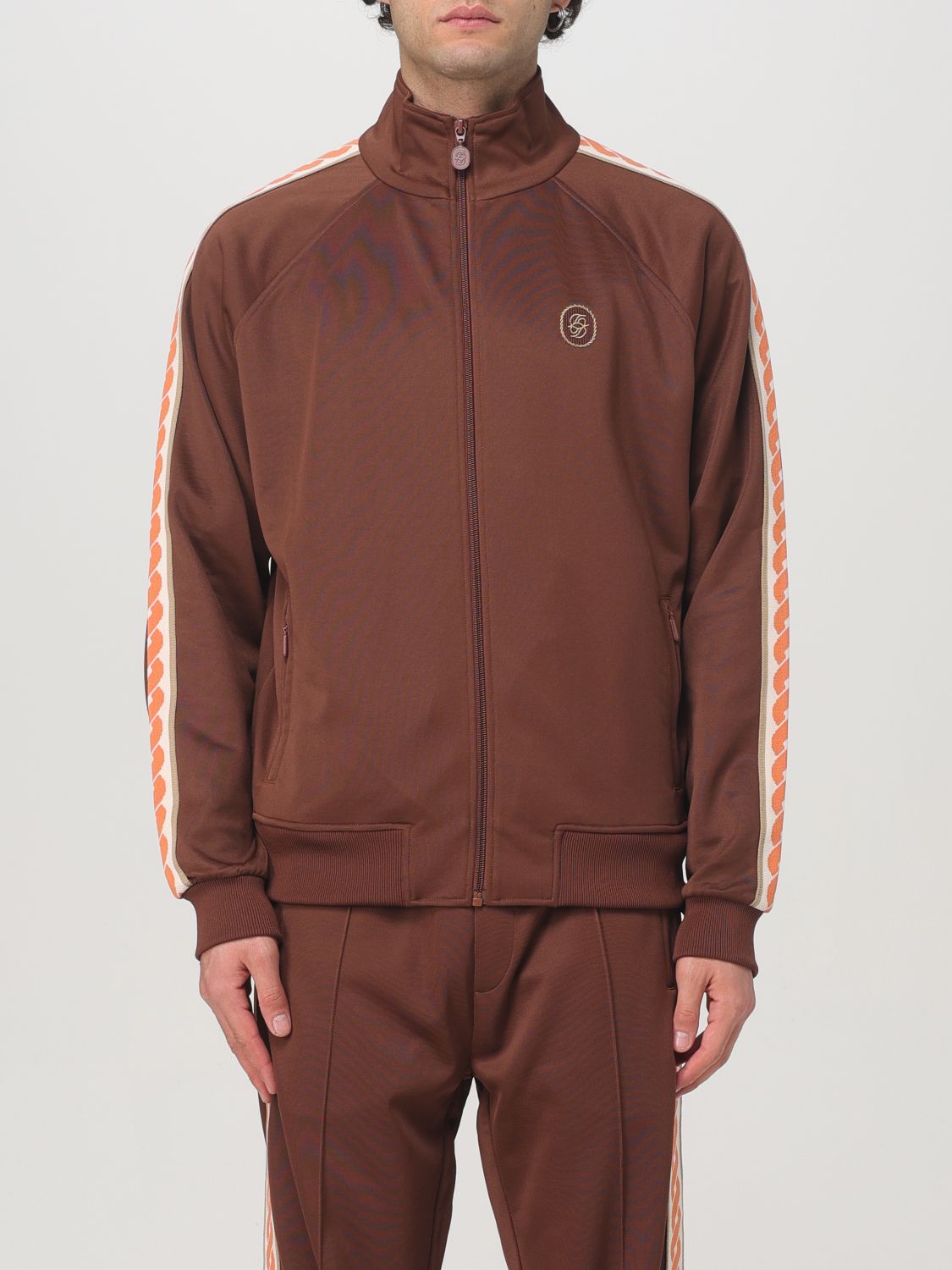 Shop Drôle De Monsieur Sweatshirt  Men Color Brown In Braun