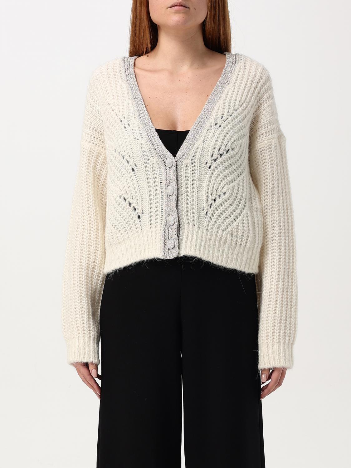 LIU •JO CARDIGAN LIU JO WOMAN COLOR WHITE G17560001