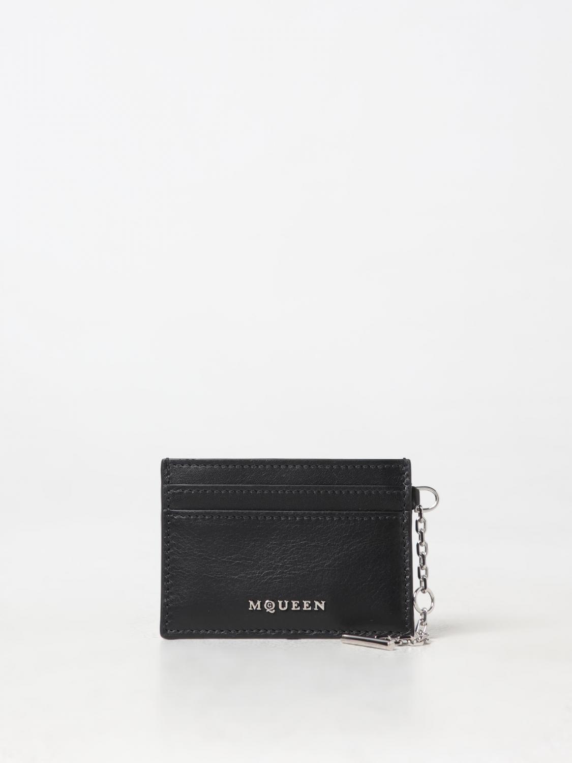Alexander Mcqueen Wallet Mcqueen Woman Color Black In 黑色