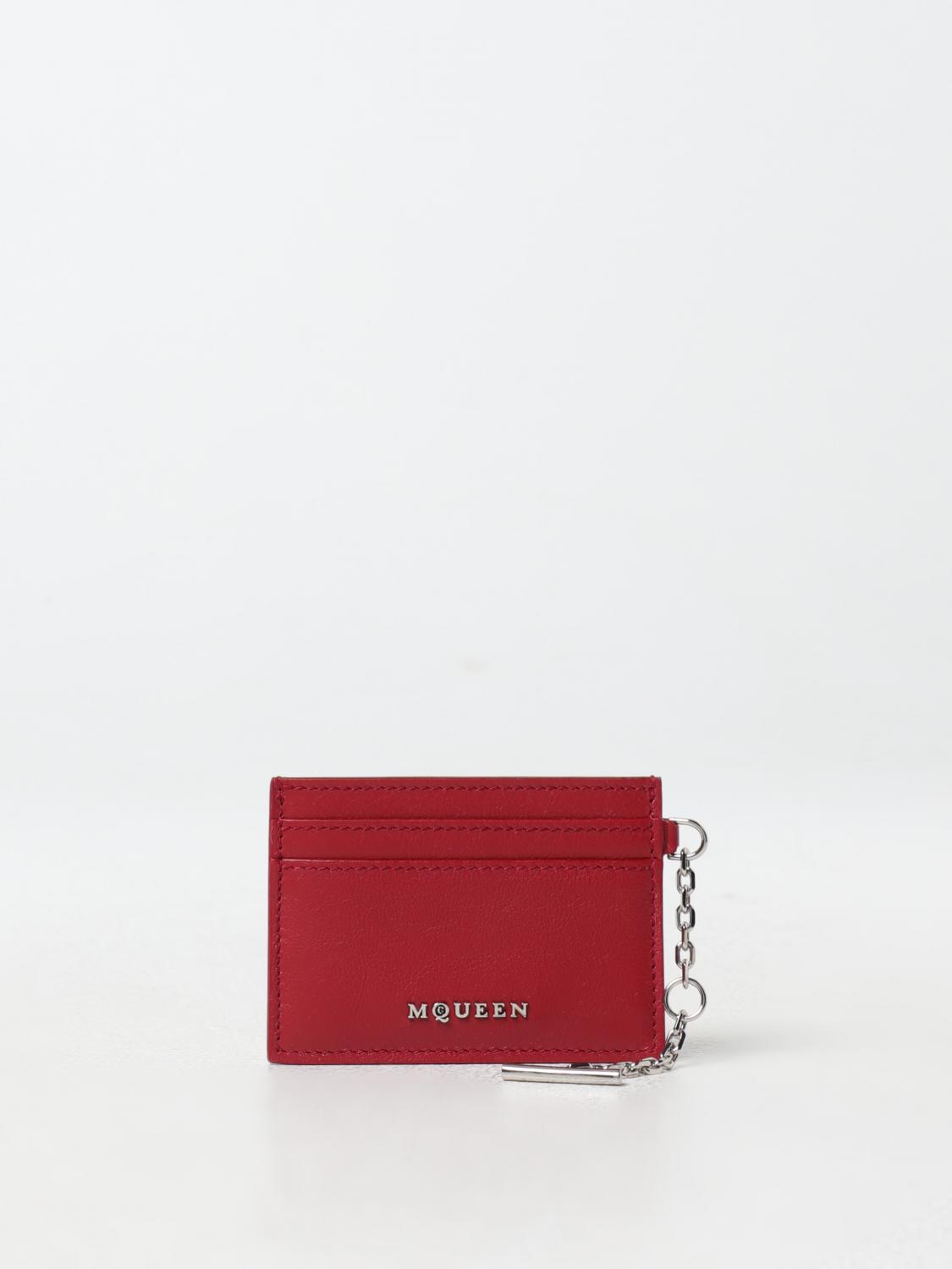 ALEXANDER MCQUEEN WALLET ALEXANDER MCQUEEN WOMAN COLOR RED G17848014