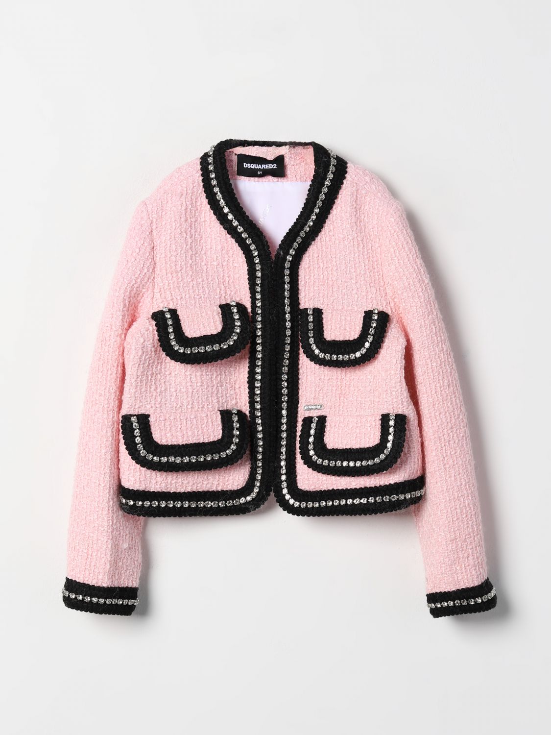 Dsquared2 Jacket  Kids Color Pink