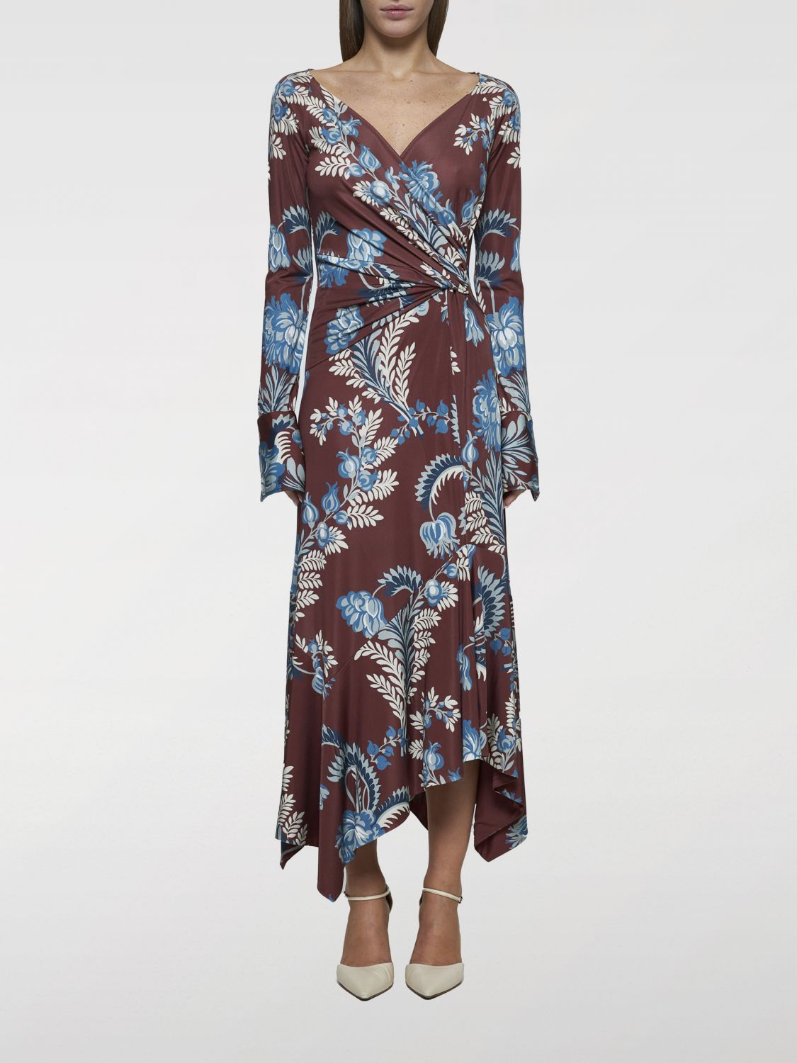 ETRO DRESS ETRO WOMAN COLOR BROWN G18040032