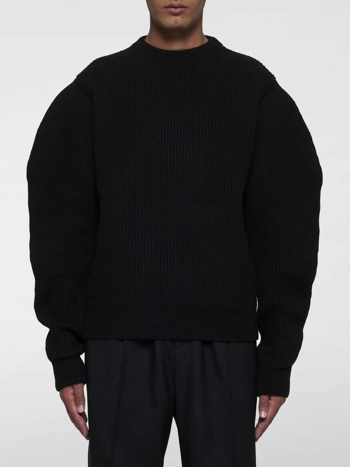 Shop Jil Sander Sweater  Men Color Black In Schwarz