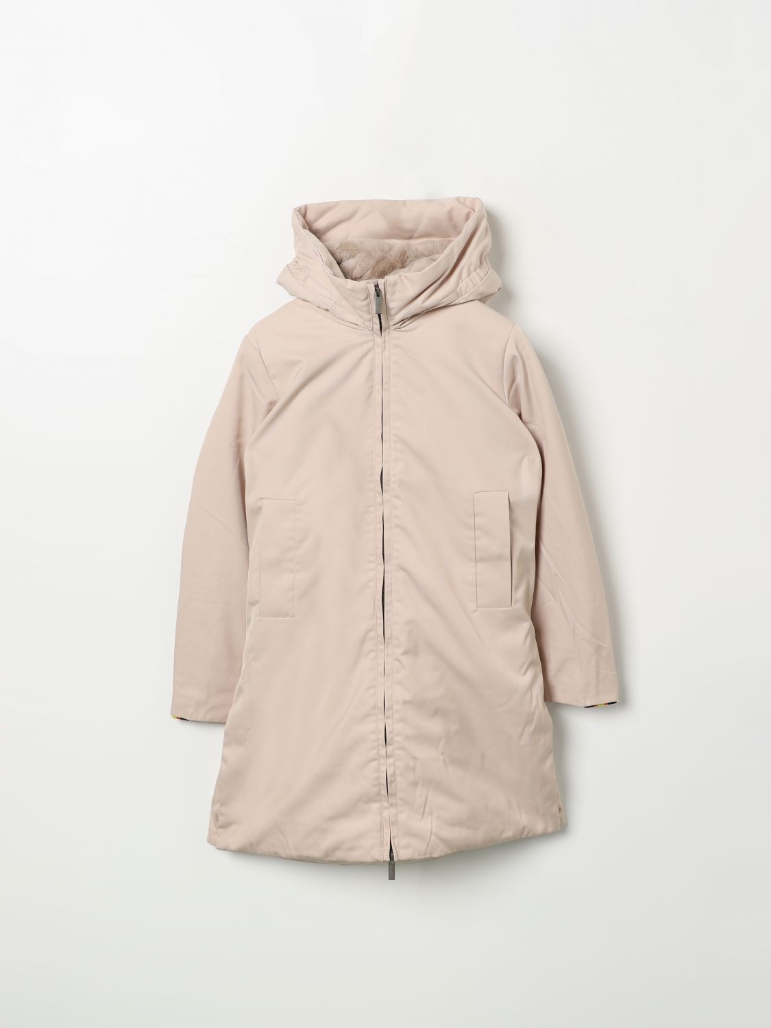 Shop K-way Jacket  Kids Color Beige