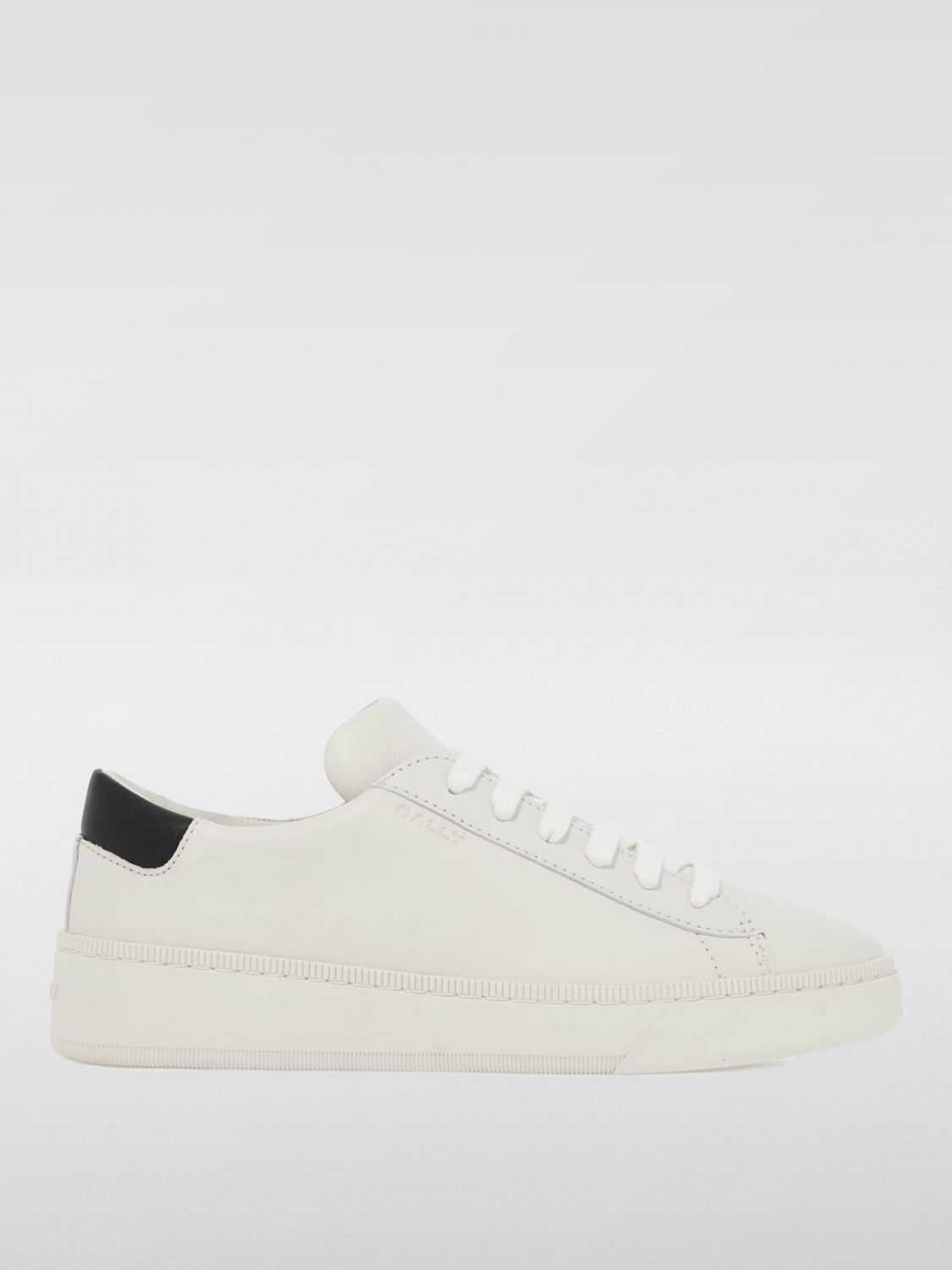 Shop Bally Sneakers  Woman Color White In Weiss